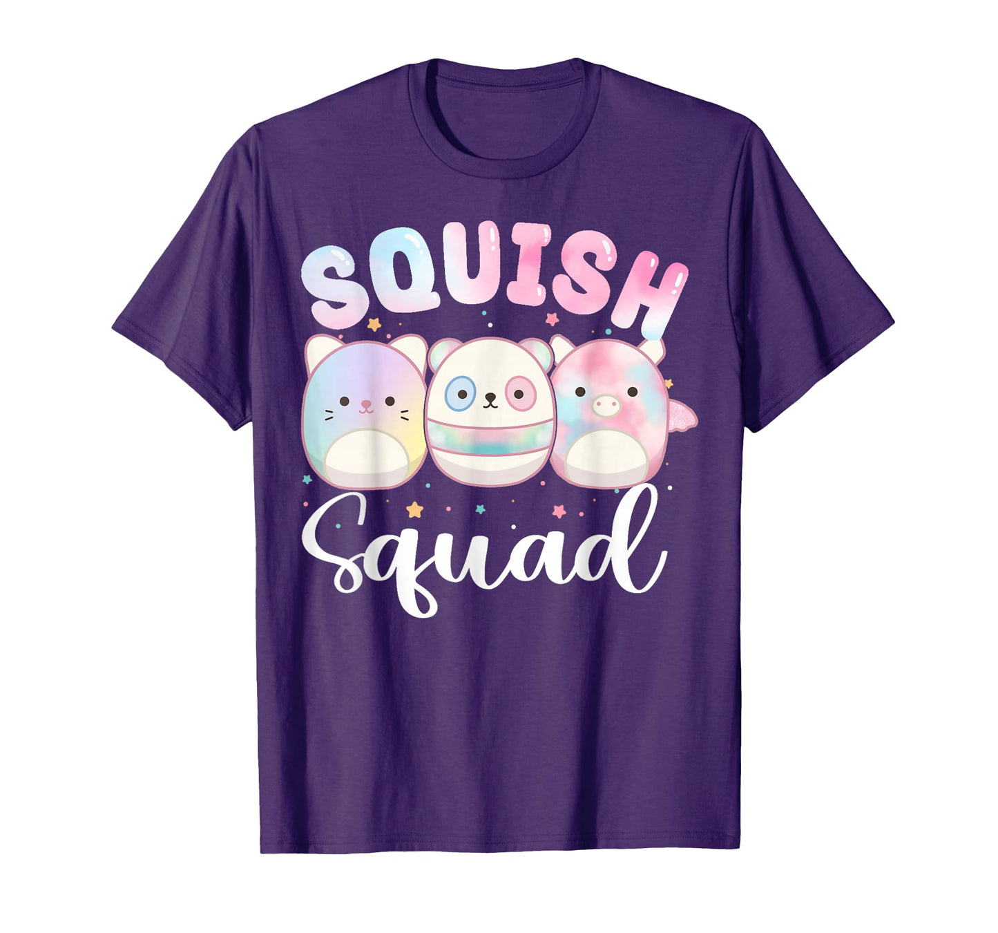 Squish Squad Birthday Shirt For Girls Kids Toddlers T-Shirt