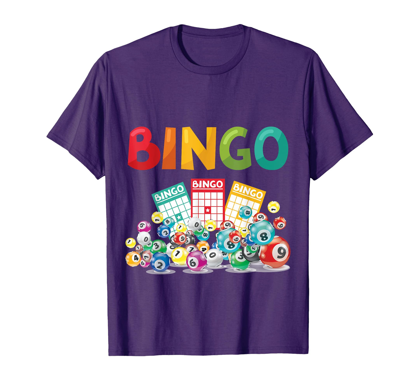 Bingo - Bingo Cards, Lucky Number Funny Fun T-Shirt