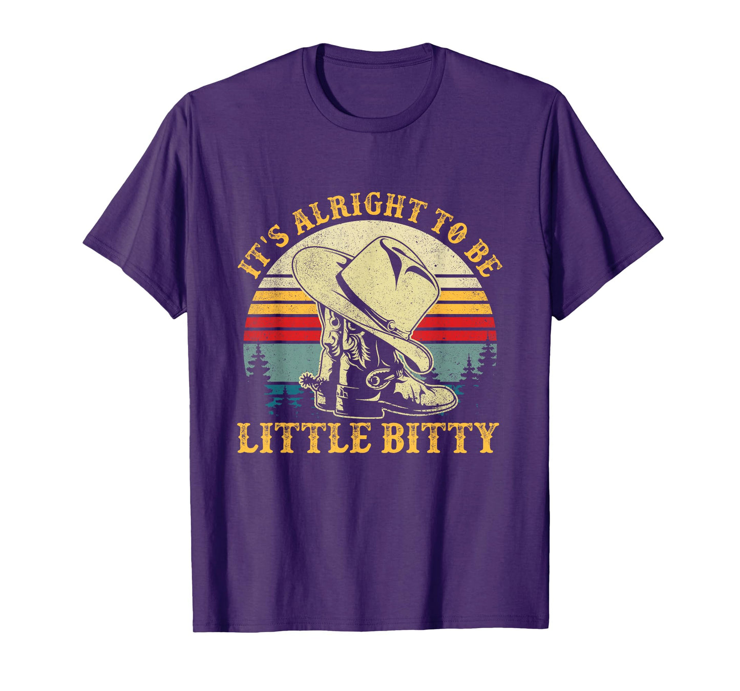 It’s Alright To Be Little Bitty Country Music Toddler T-Shirt