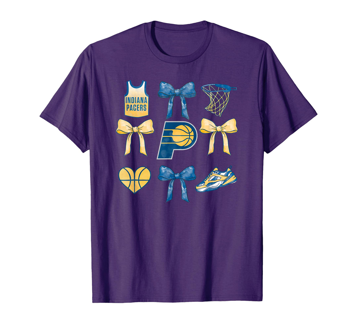 NBA Indiana Pacers Bow Grid T-Shirt