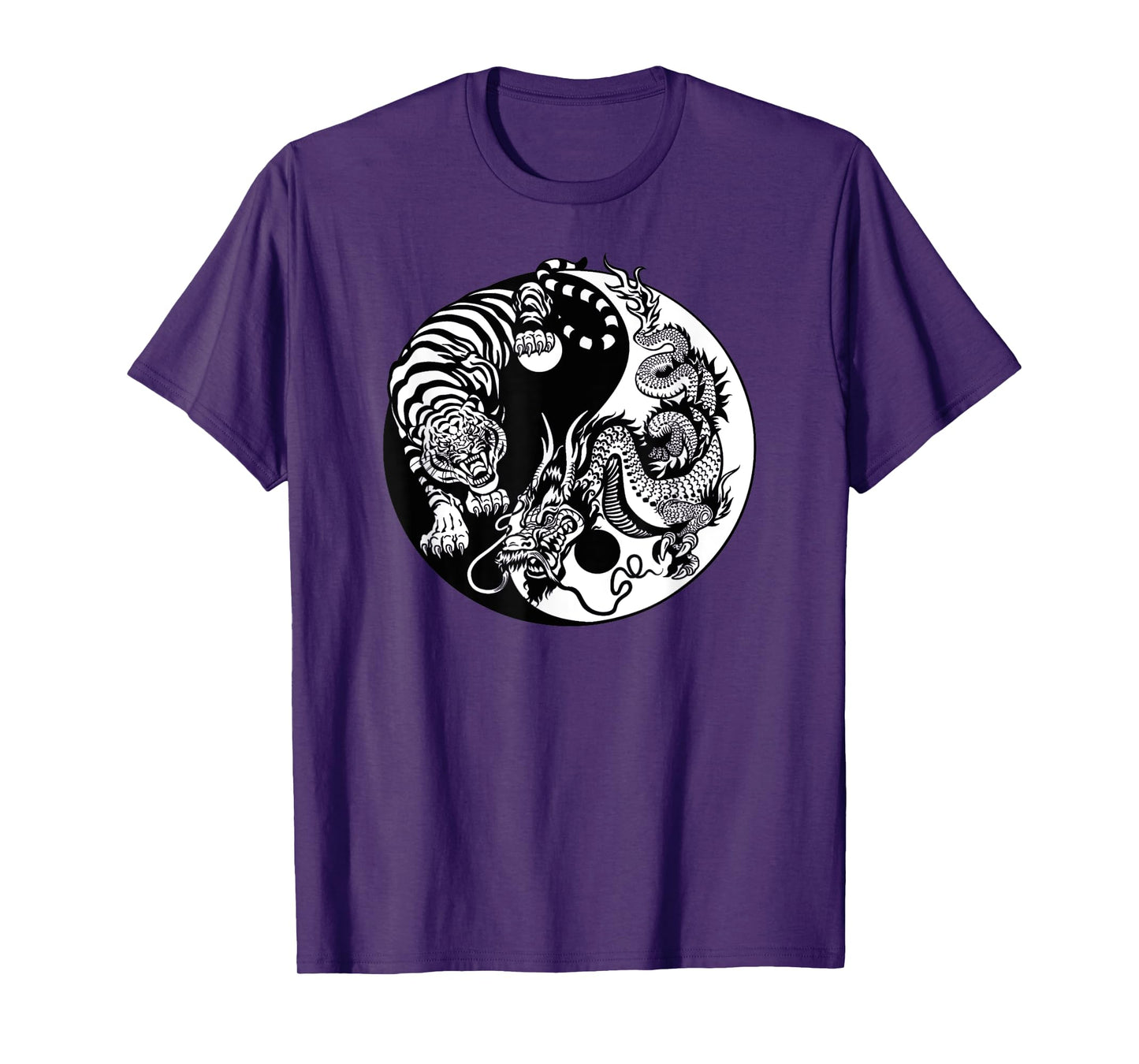 Yin Yang Dragon Tiger T-Shirt