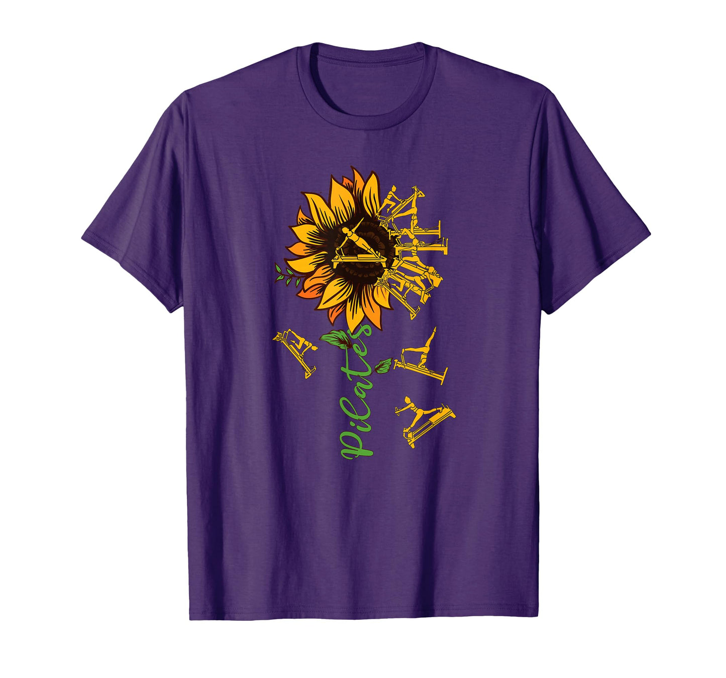 Pilates sunflower Reformer Pilates flower T-Shirt