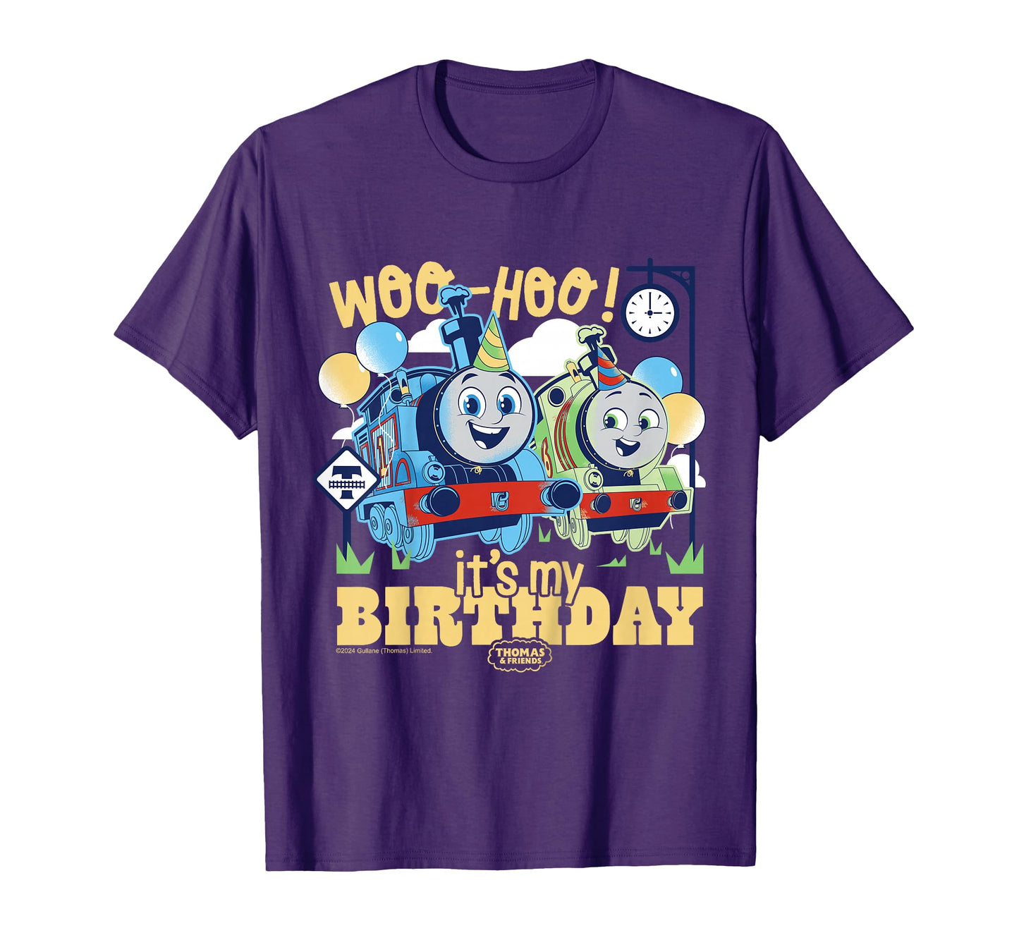Thomas & Friends - Thomas And Percy It's My Birthday Woo-Hoo T-Shirt