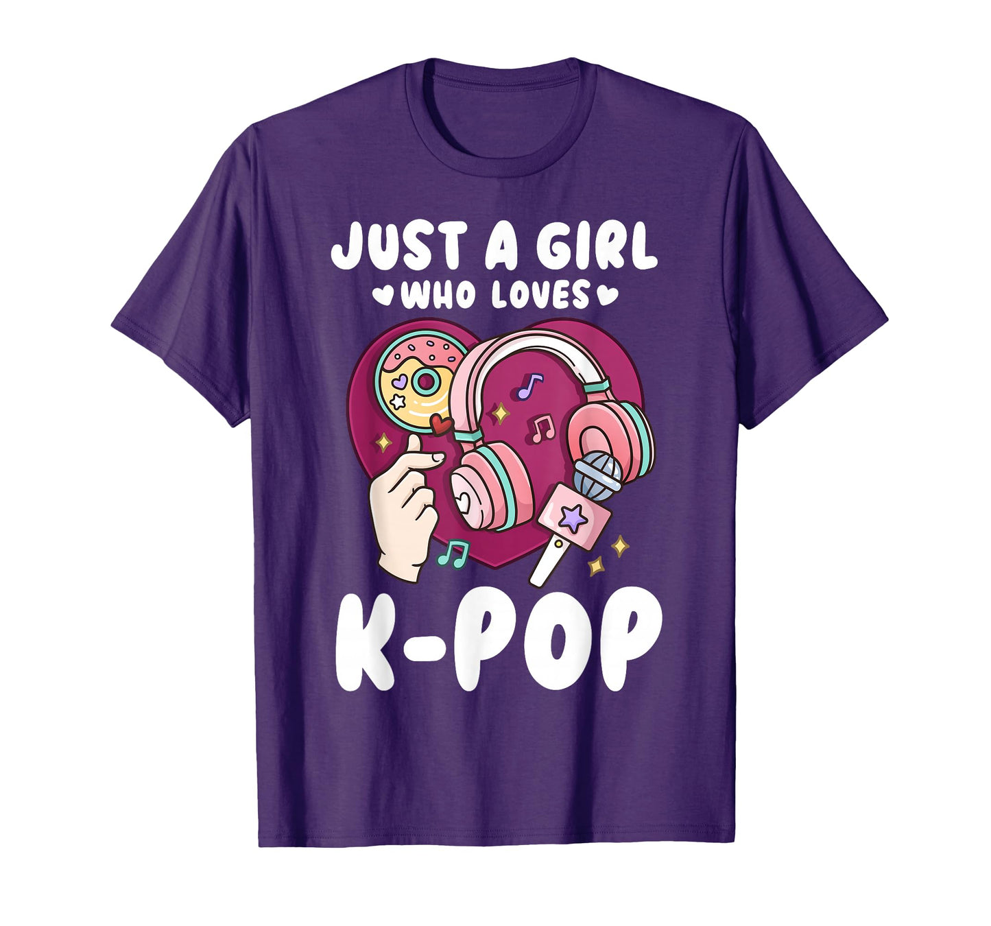 K-Pop Just a Girl Who Loves K-Pop T-Shirt