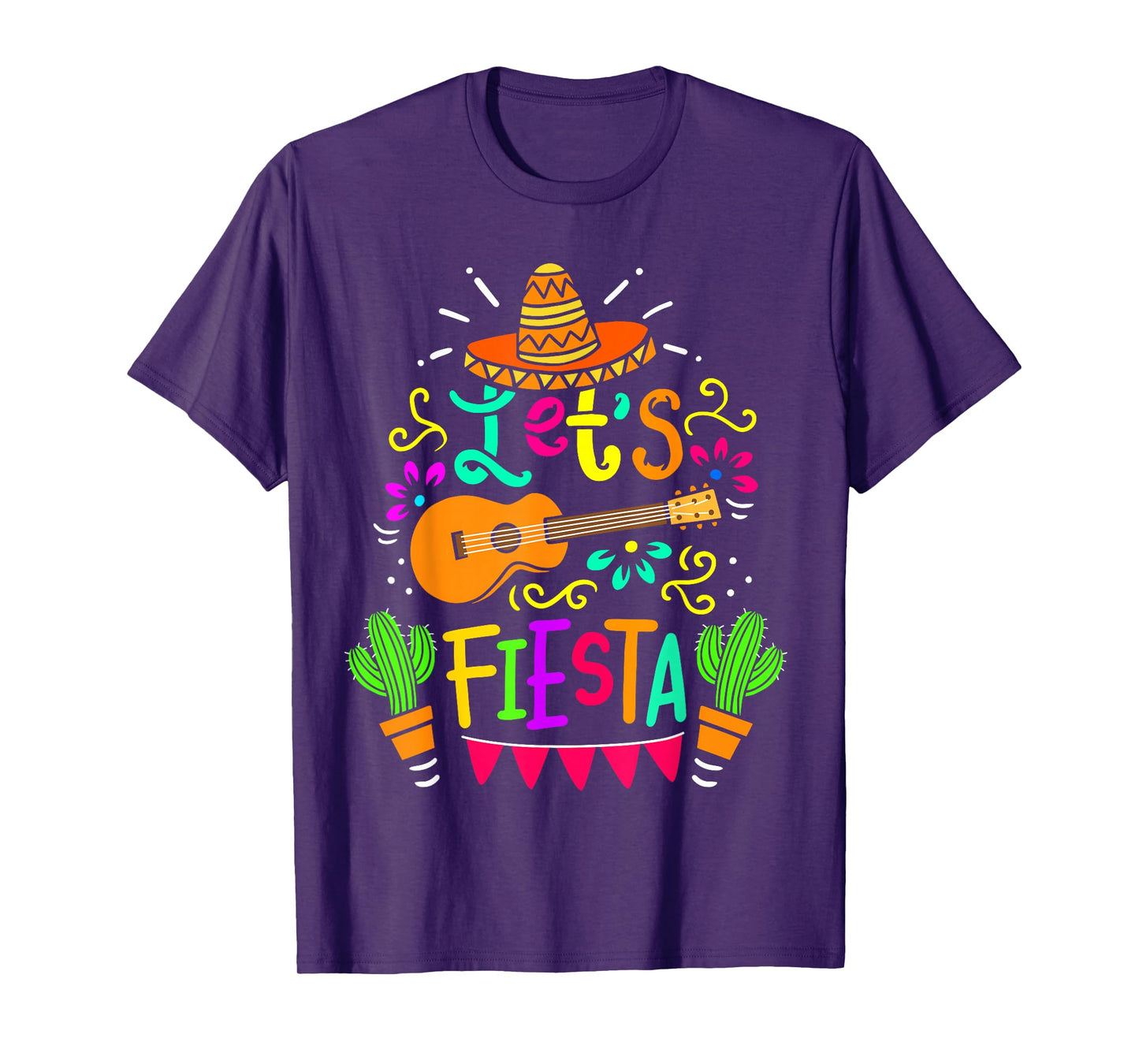 Lets Fiesta Cinco De Mayo Fiesta Squad Mexican Family Kids T-Shirt