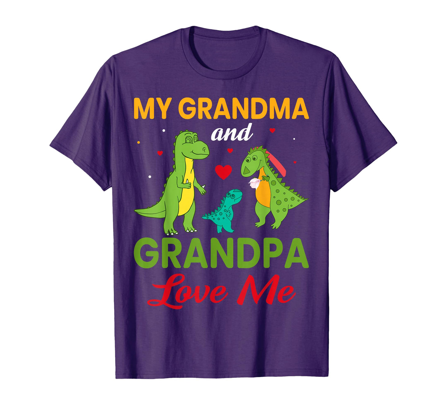My Grandma And Grandpa Love Me T-Shirt