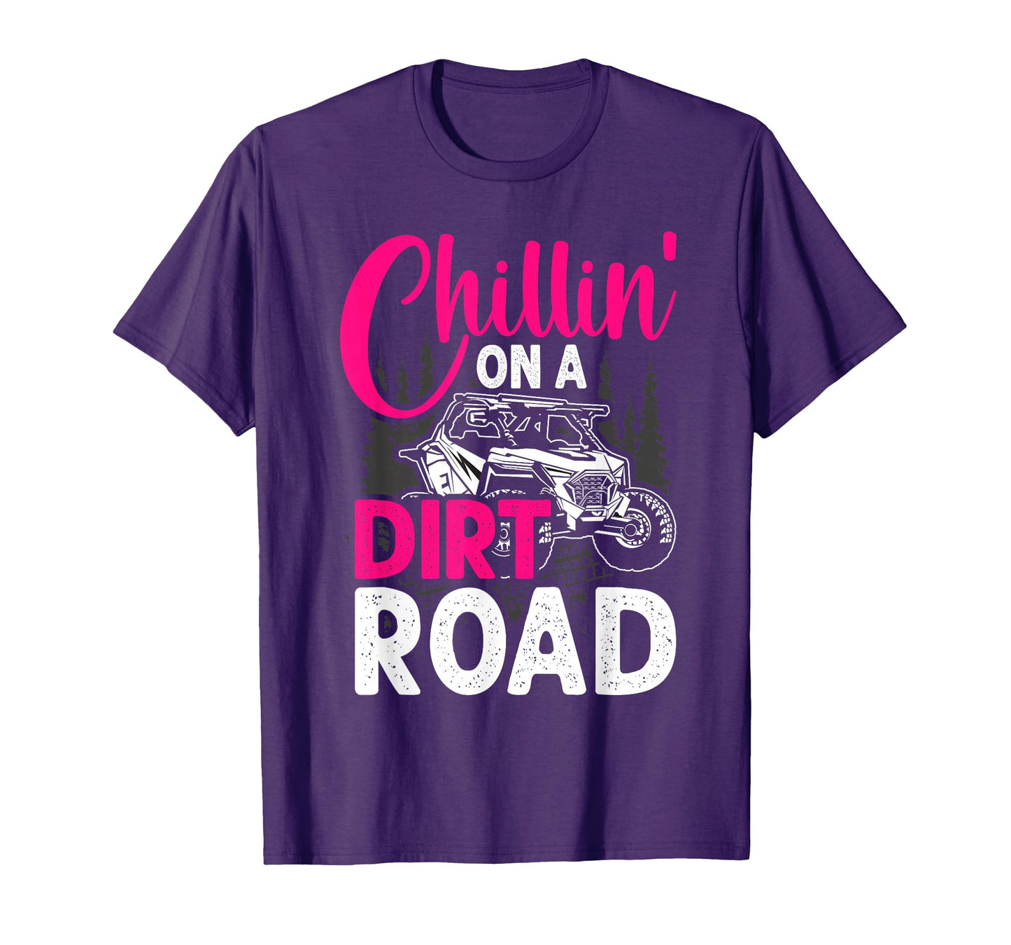 UTV Girls Chillin On Dirt Road SXS Side By Side Funny T-Shirt