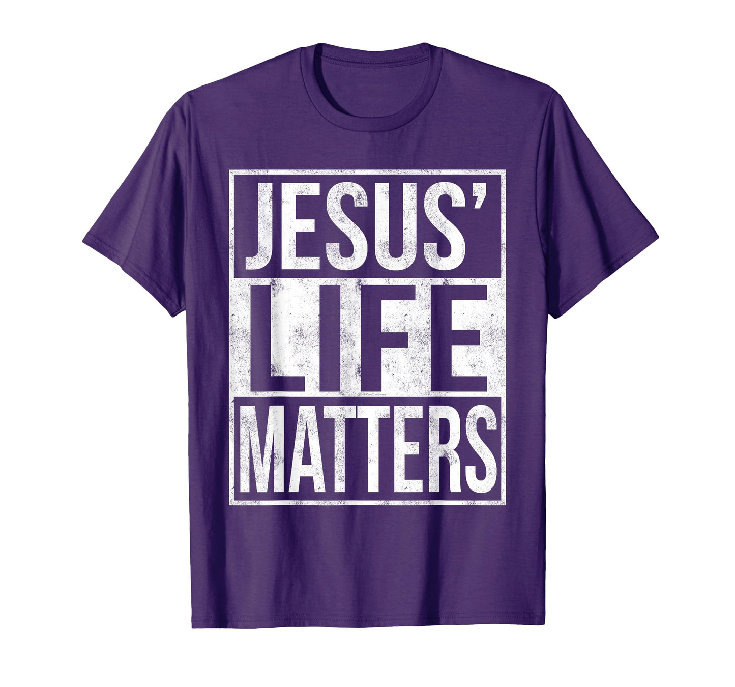 Jesus Life Matters Vintage Urban Christian T-Shirt