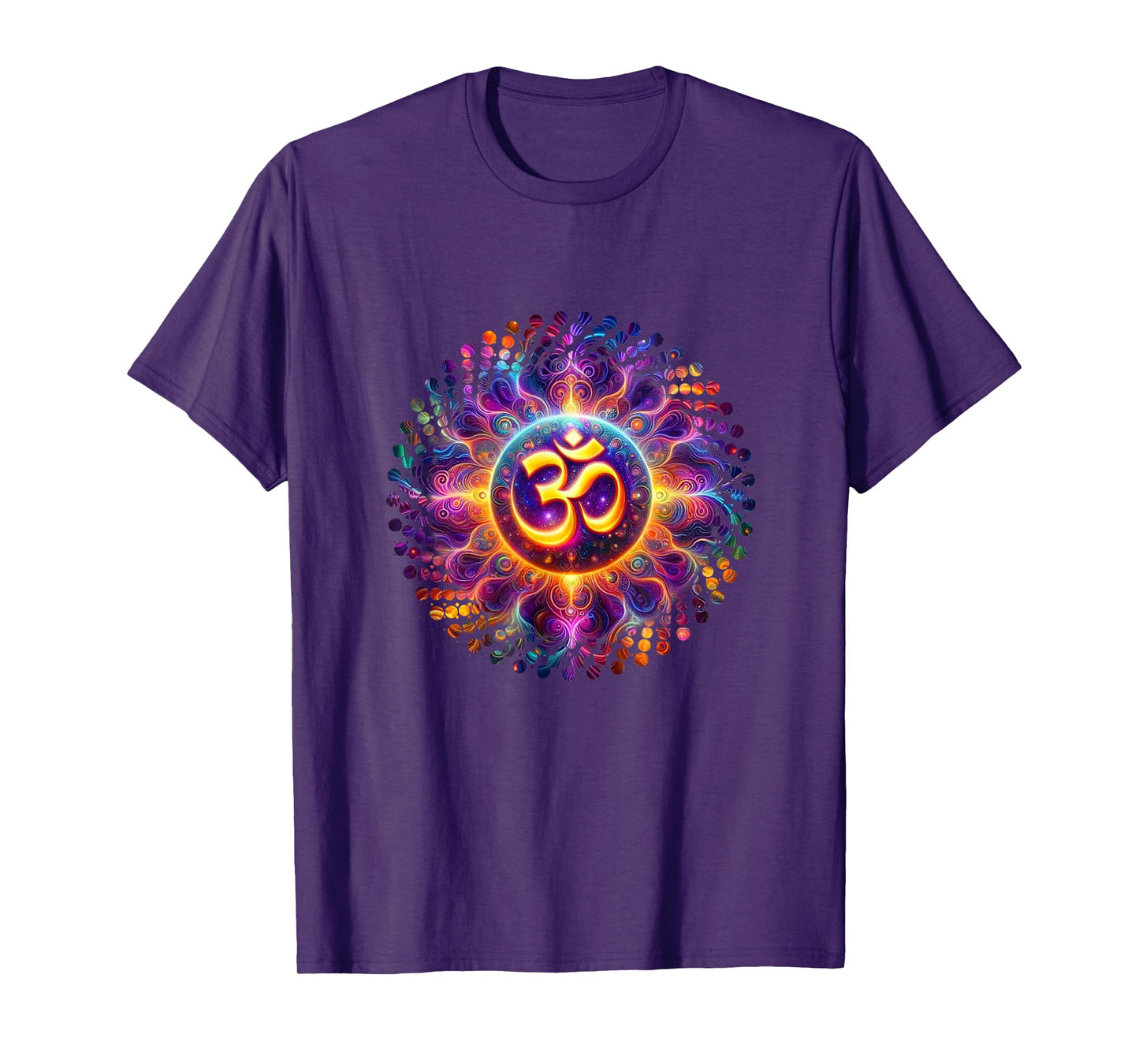 Om Ohm Aum Symbol Spiritual Yoga T-Shirt