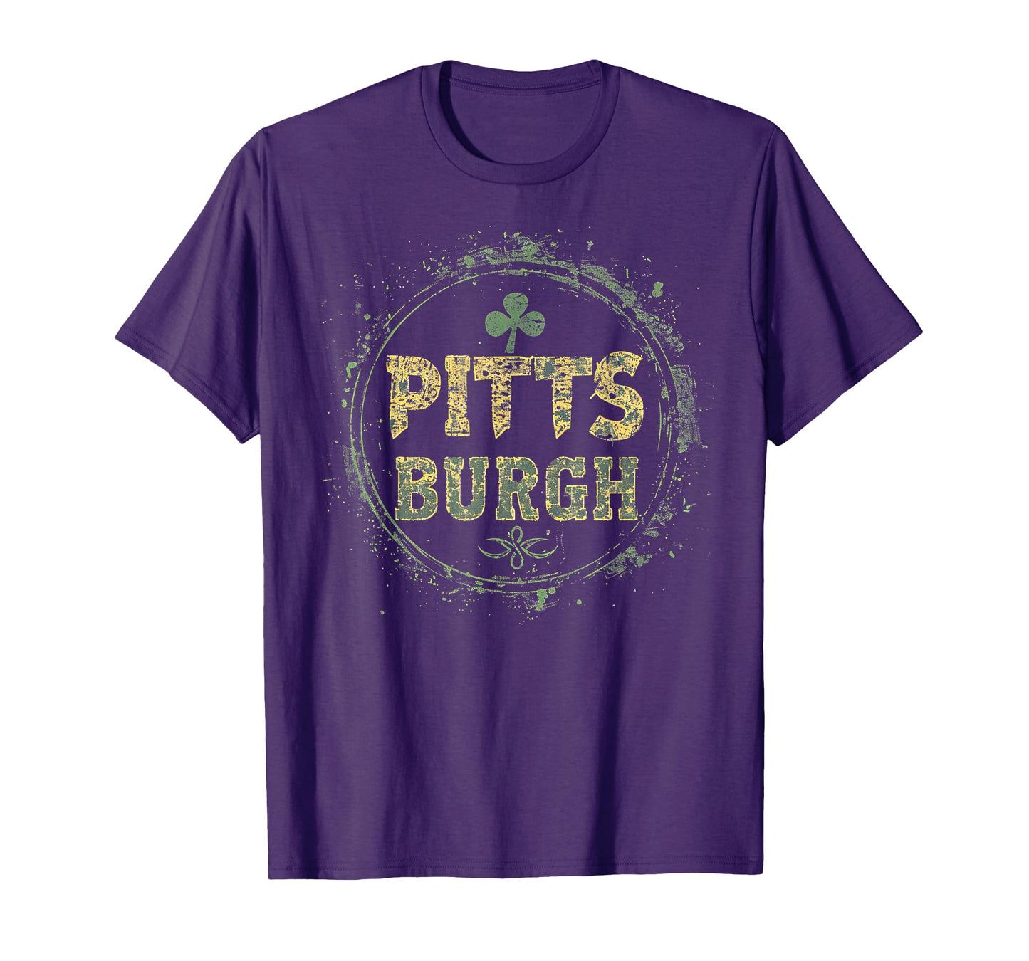 Pittsburgh - Irish St. Patrick's Day Saint Paddy's Shamrock T-Shirt