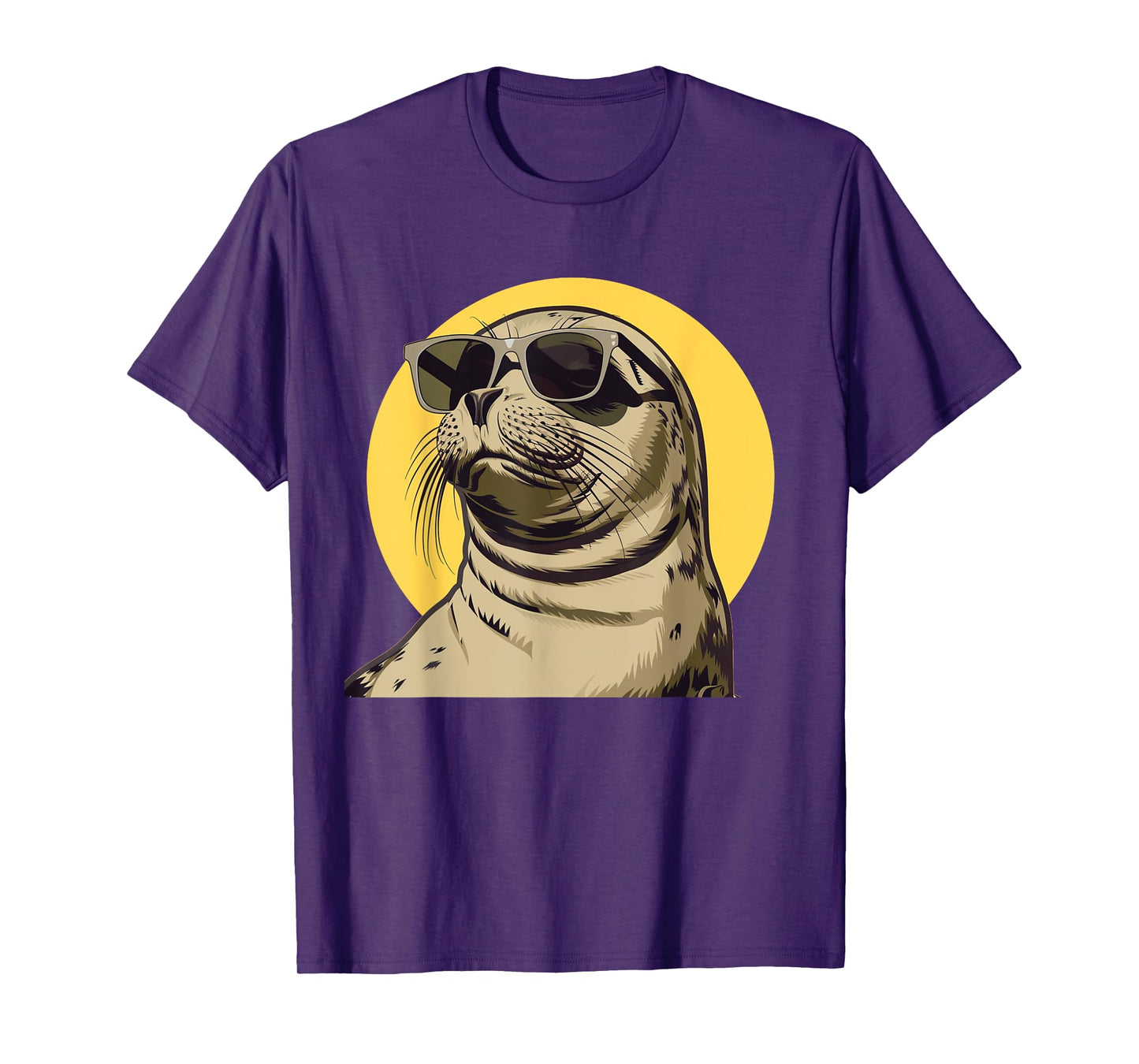 Perfect seal outfit with sunglasses for boys and girls T-Shirt