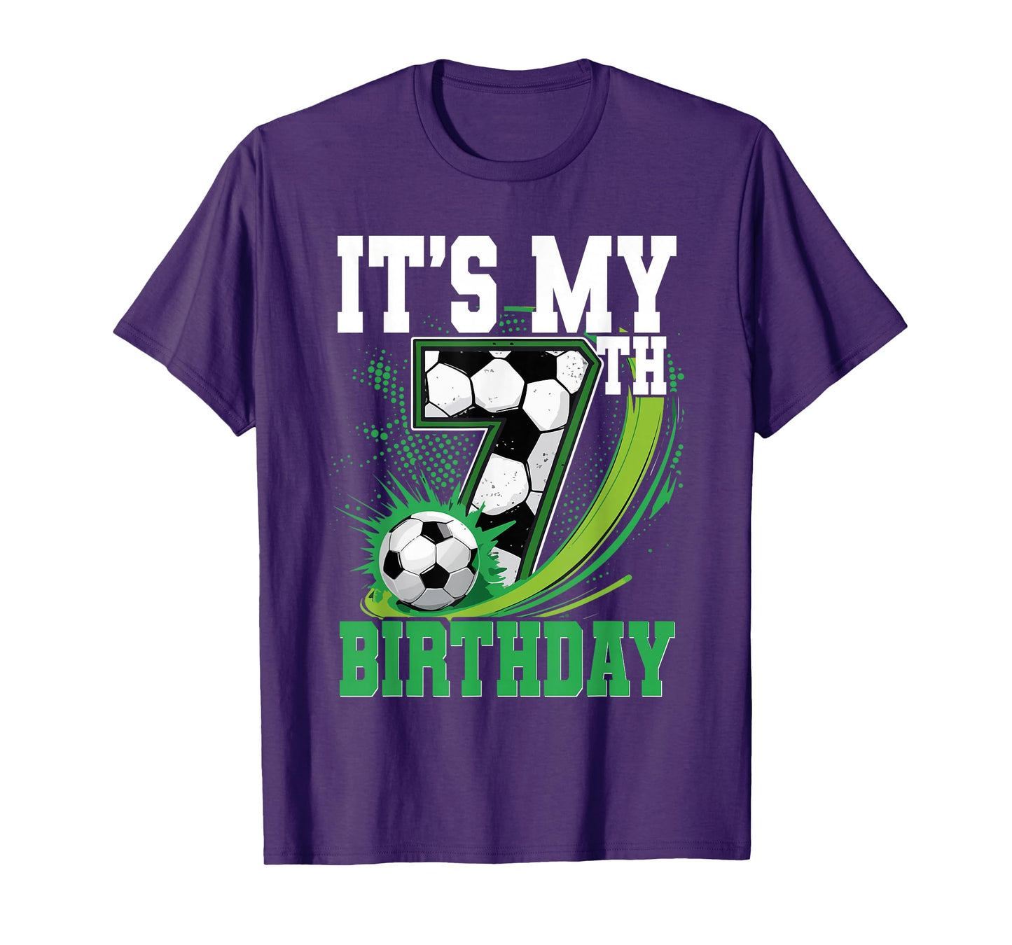 It's My 7th Birthday Soccer Ball T-Shirt