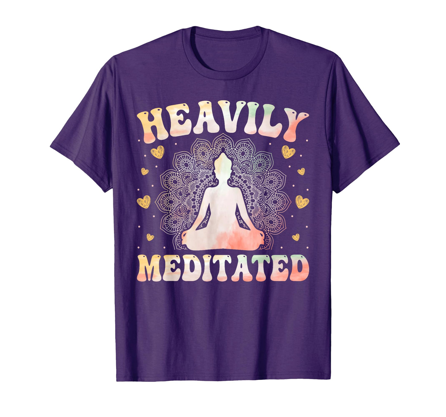 Yoga Meditation Yogi - Heavily Meditated Zen Yoga Lover T-Shirt