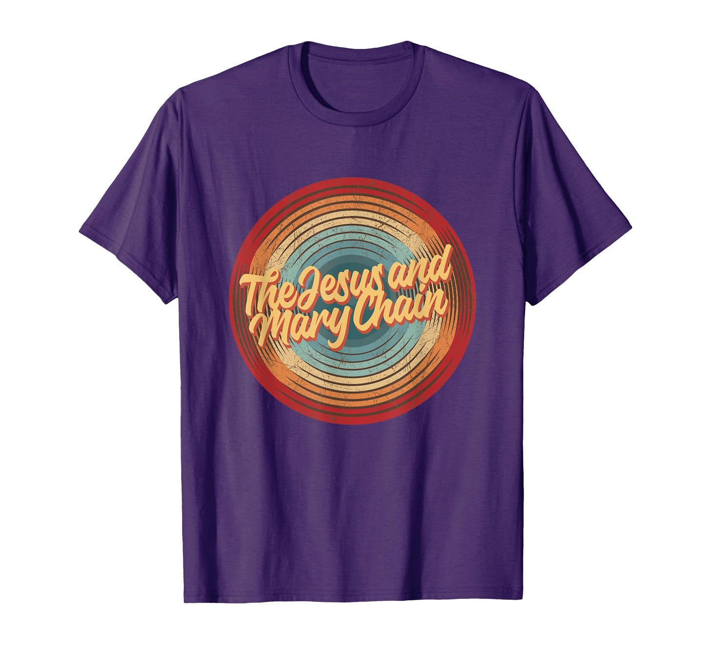Vintage Jesus And Mary Chain Circle Musician Bible T-Shirt