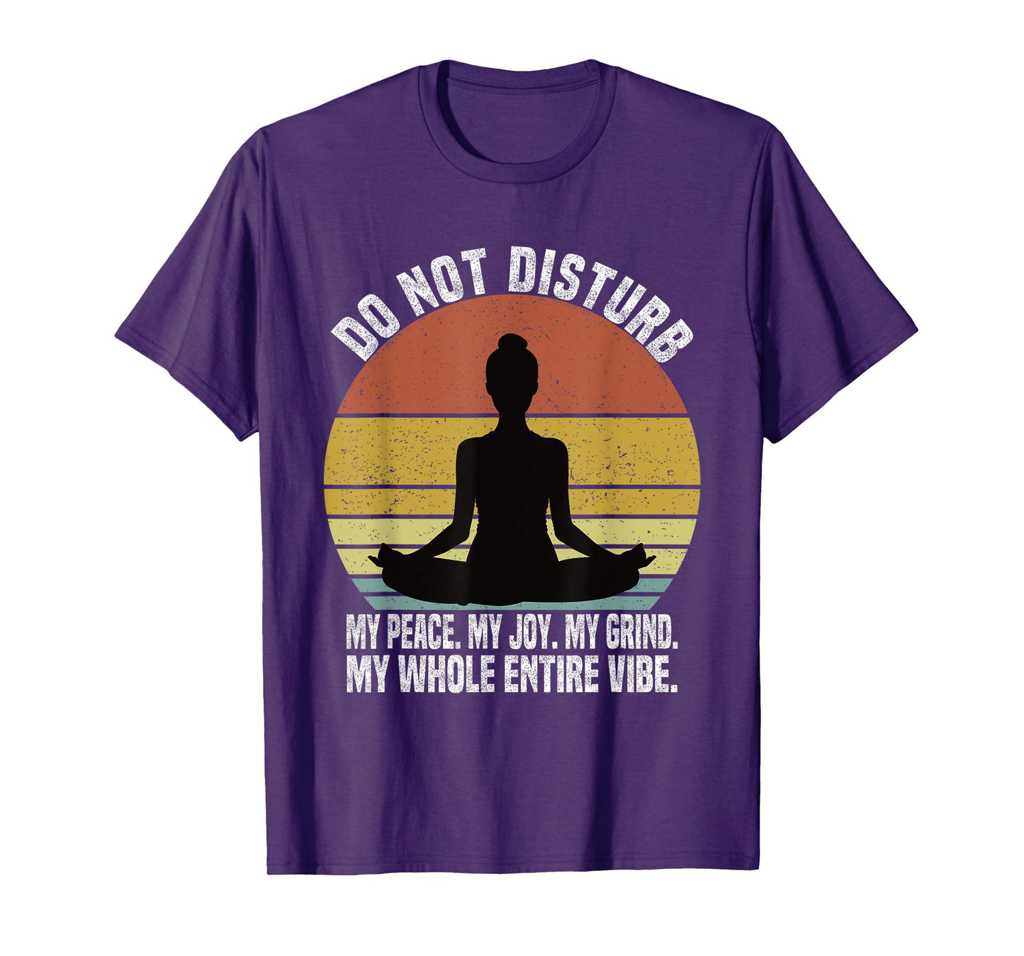 Do Not Disturb My Peace My Joy My Grind My Whole Entire Vibe T-Shirt