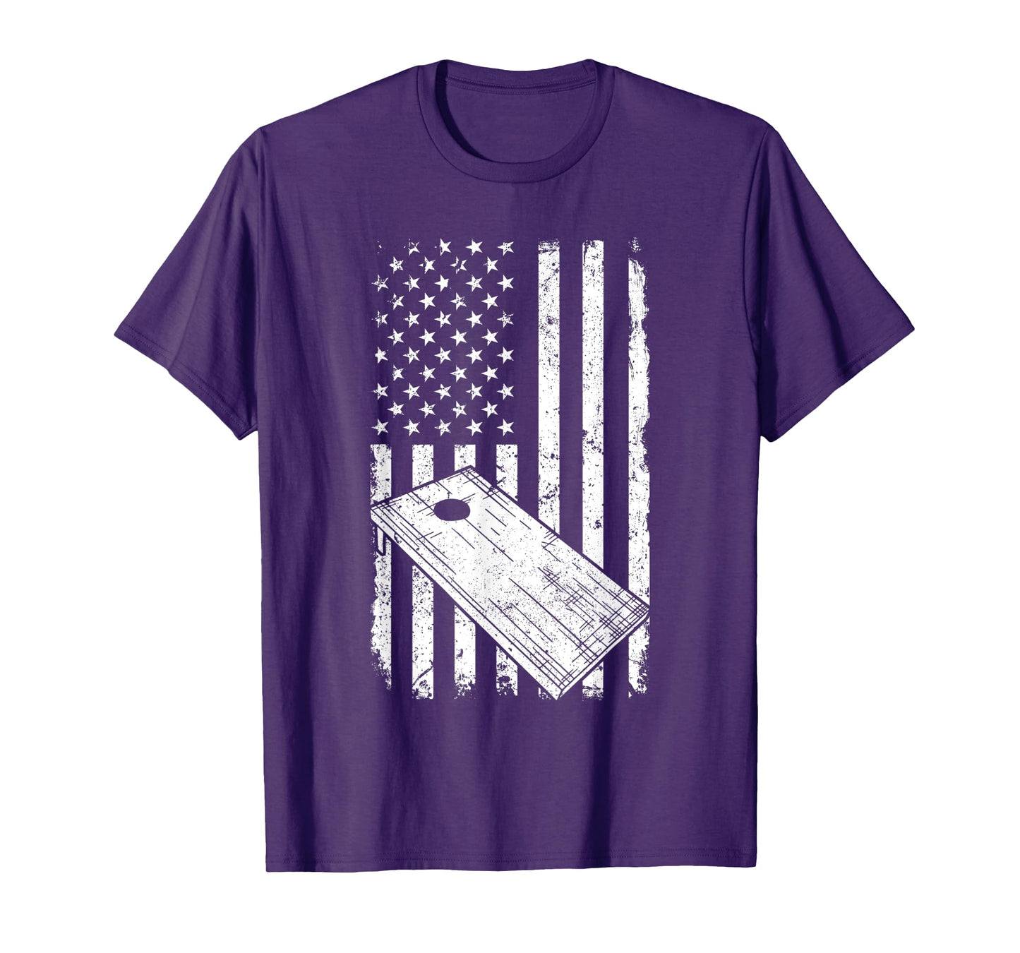 Cornhole American Flag Cornholer T-Shirt