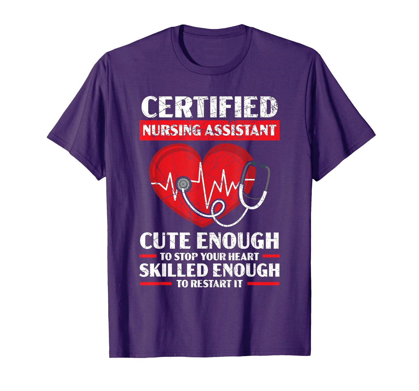 Certified Nursing Assistant Medical Worker Hospital T-Shirt