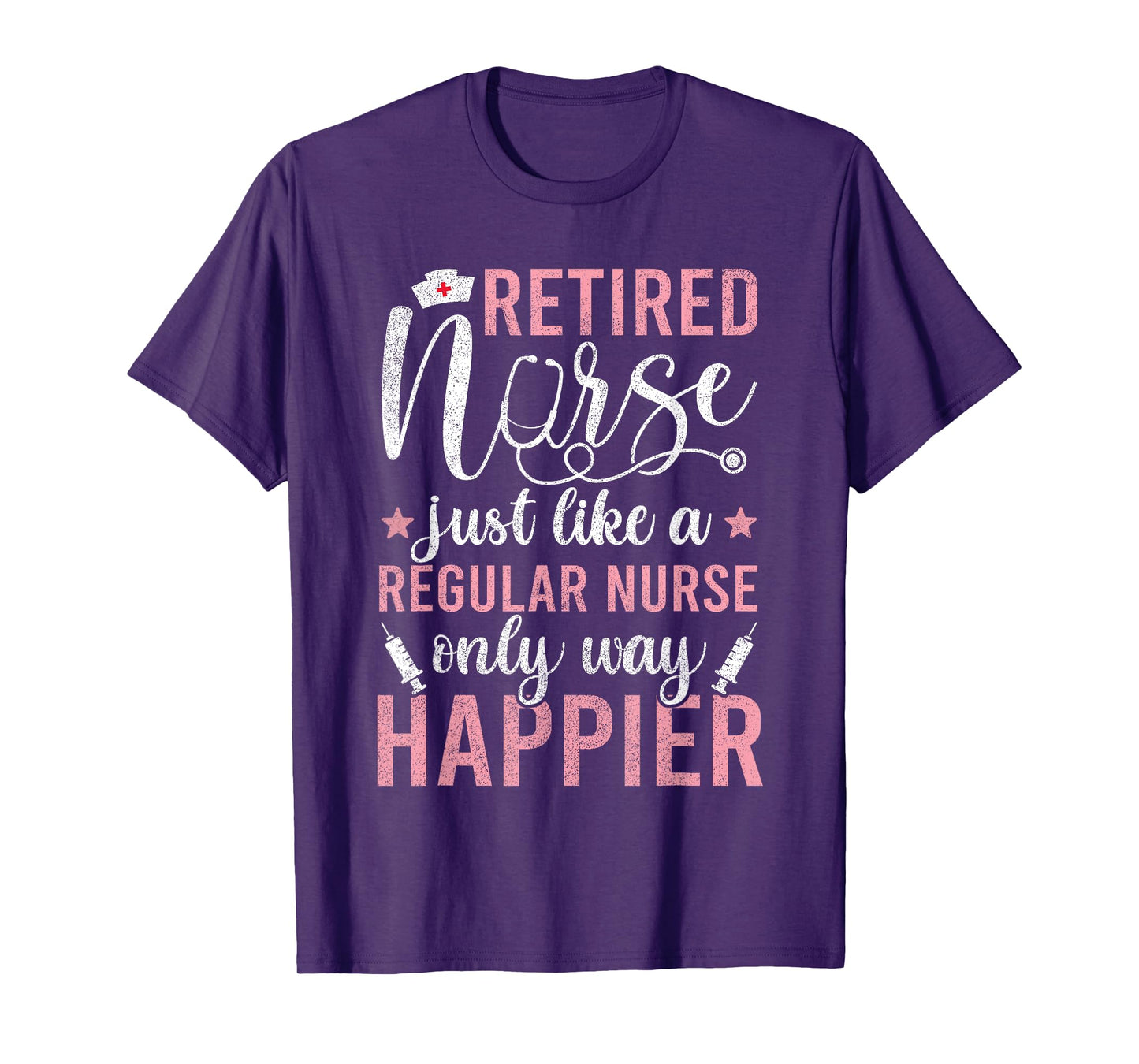 Retired Nurse For Women Funny Nursing 2023 Retirement T-Shirt