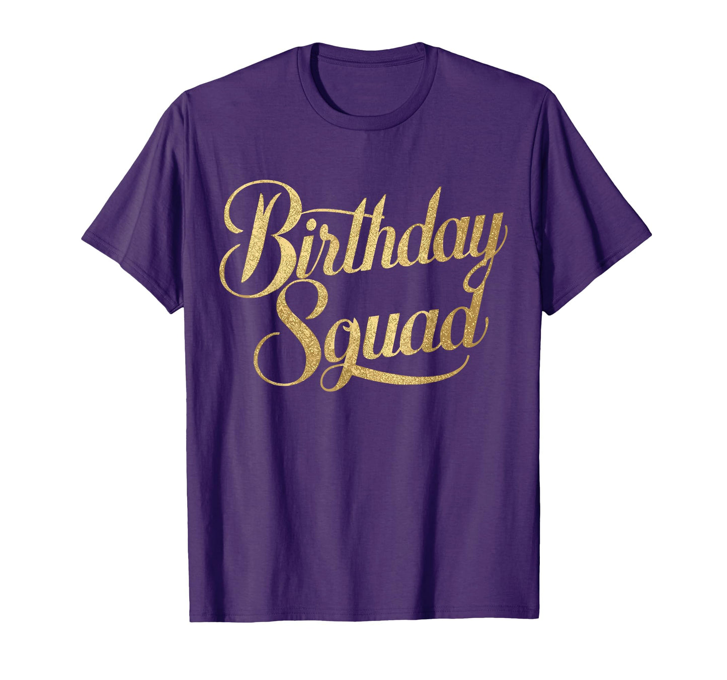 Birthday Squad Party Matching Family T-Shirt