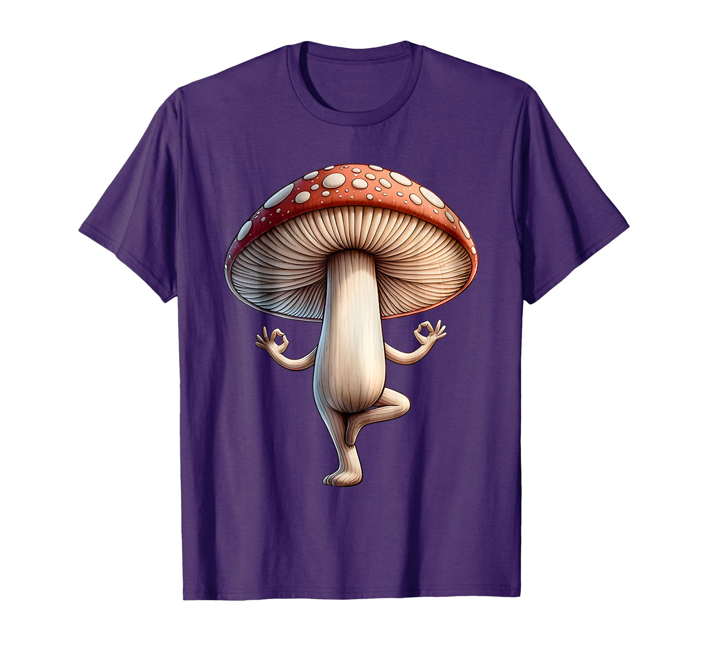 yoga mushroom T-Shirt