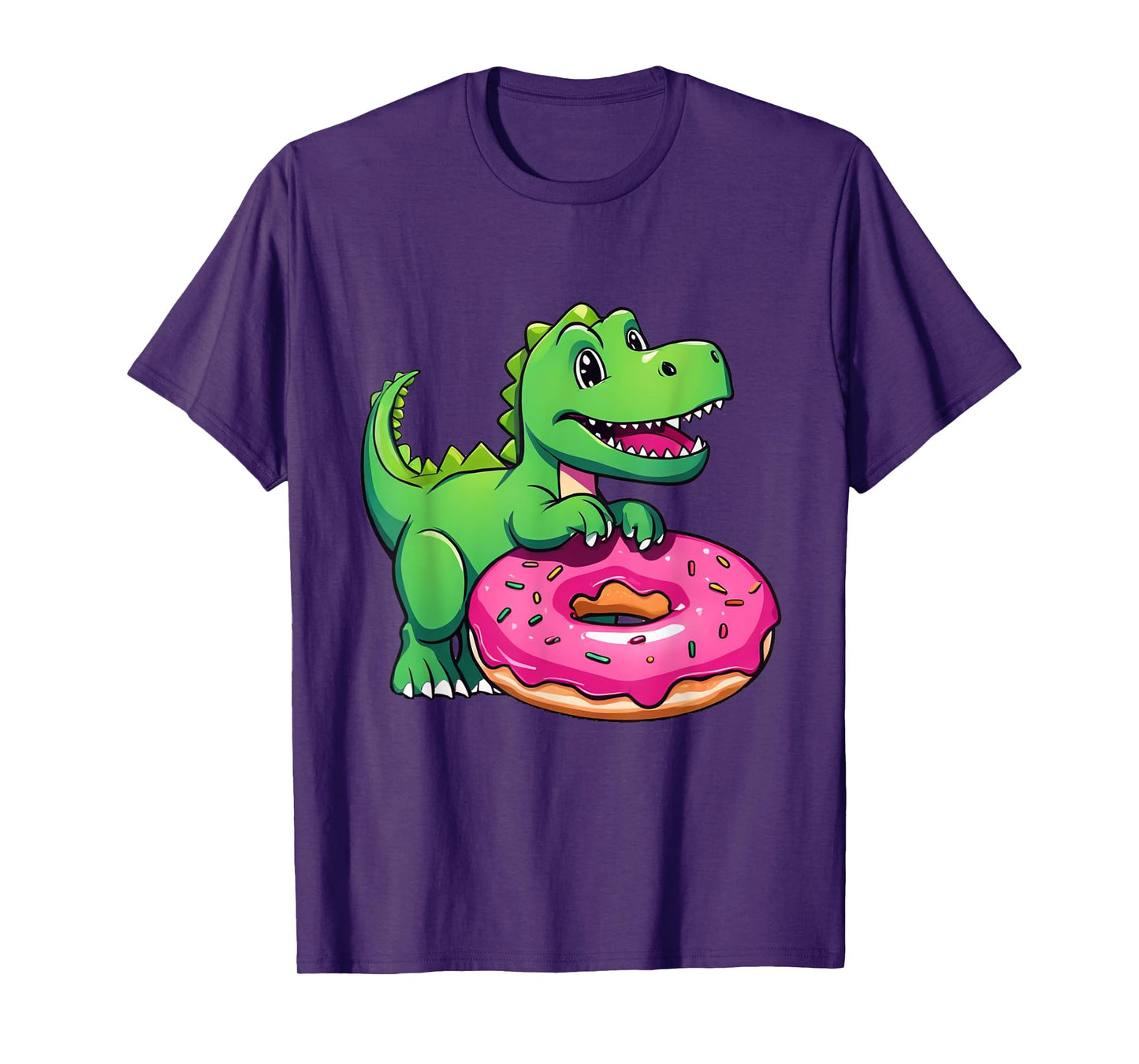 Donut T-Rex Dinosaur Sweet Dessert Delicious Baker T-Shirt