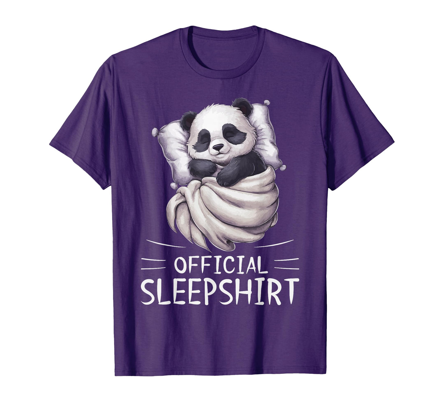 Panda Bear Animal Official Sleepshirt Pajamas Nightgown T-Shirt