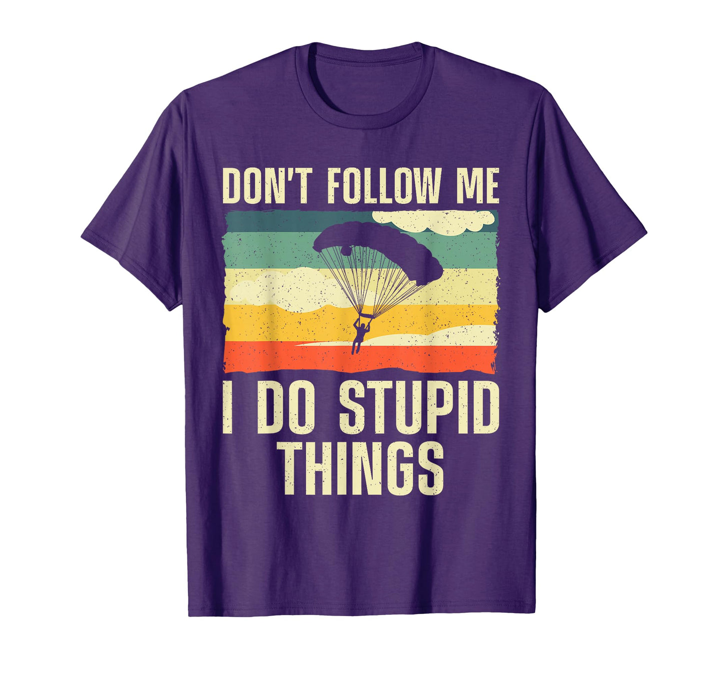 Cool Skydiving Art For Men Women Skydiver Skydive Sky Diving T-Shirt