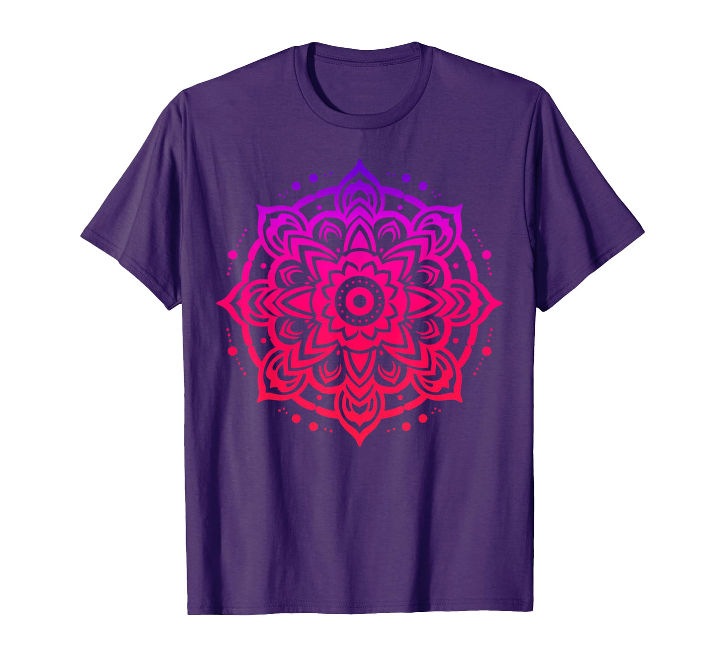 Abstract Mandala Yoga pattern T-Shirt