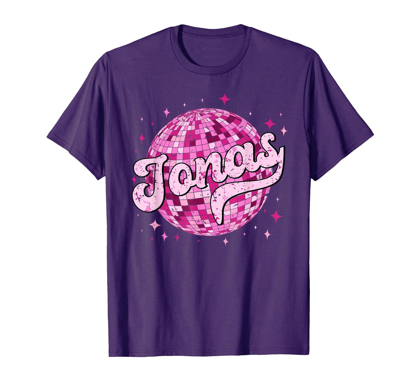 Retro Jonas First Name I Love Jonas 80's Vintage T-Shirt