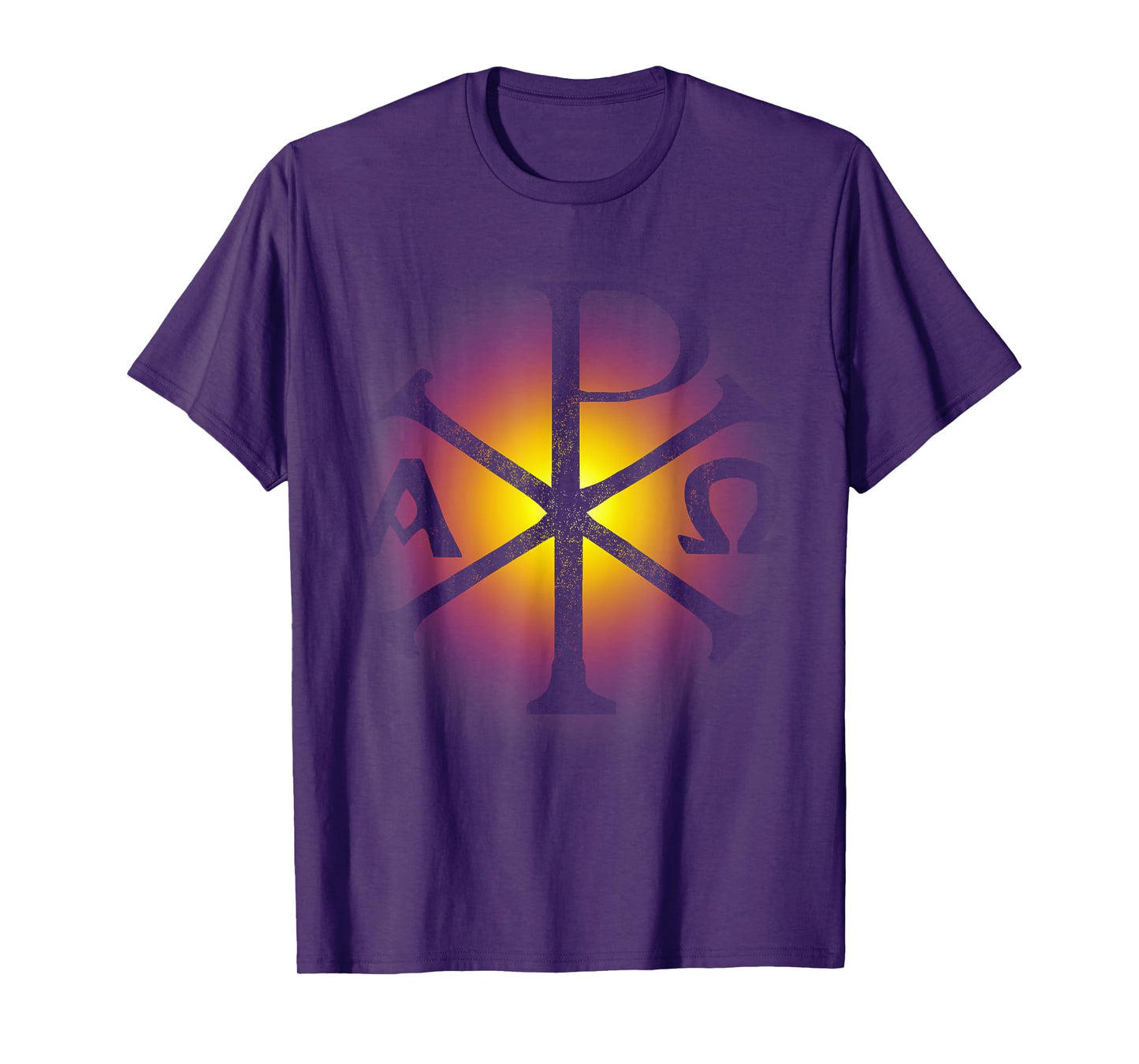 Chi Rho Tshirt - Christian Symbol Shirt for Church