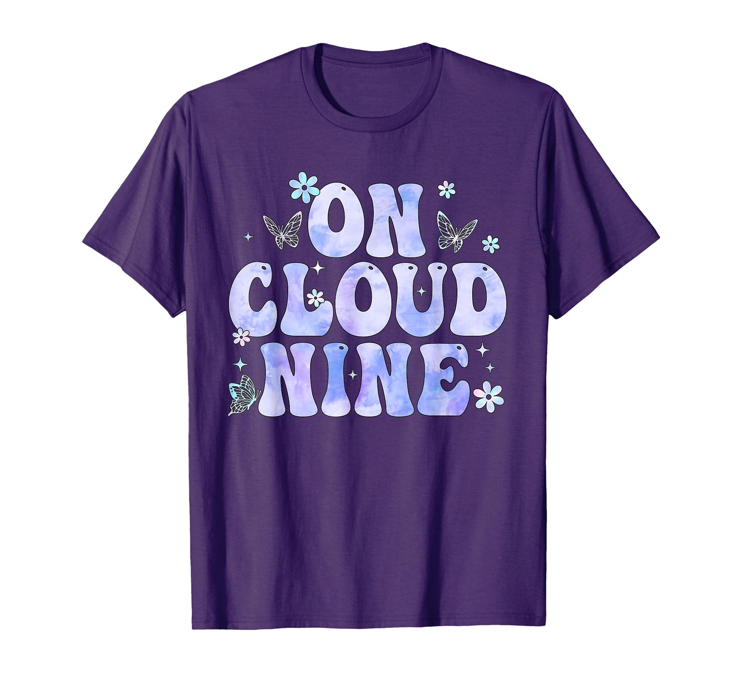 On Cloud Nine 9th Birthday 9 Years Old Birthday Girl T-Shirt