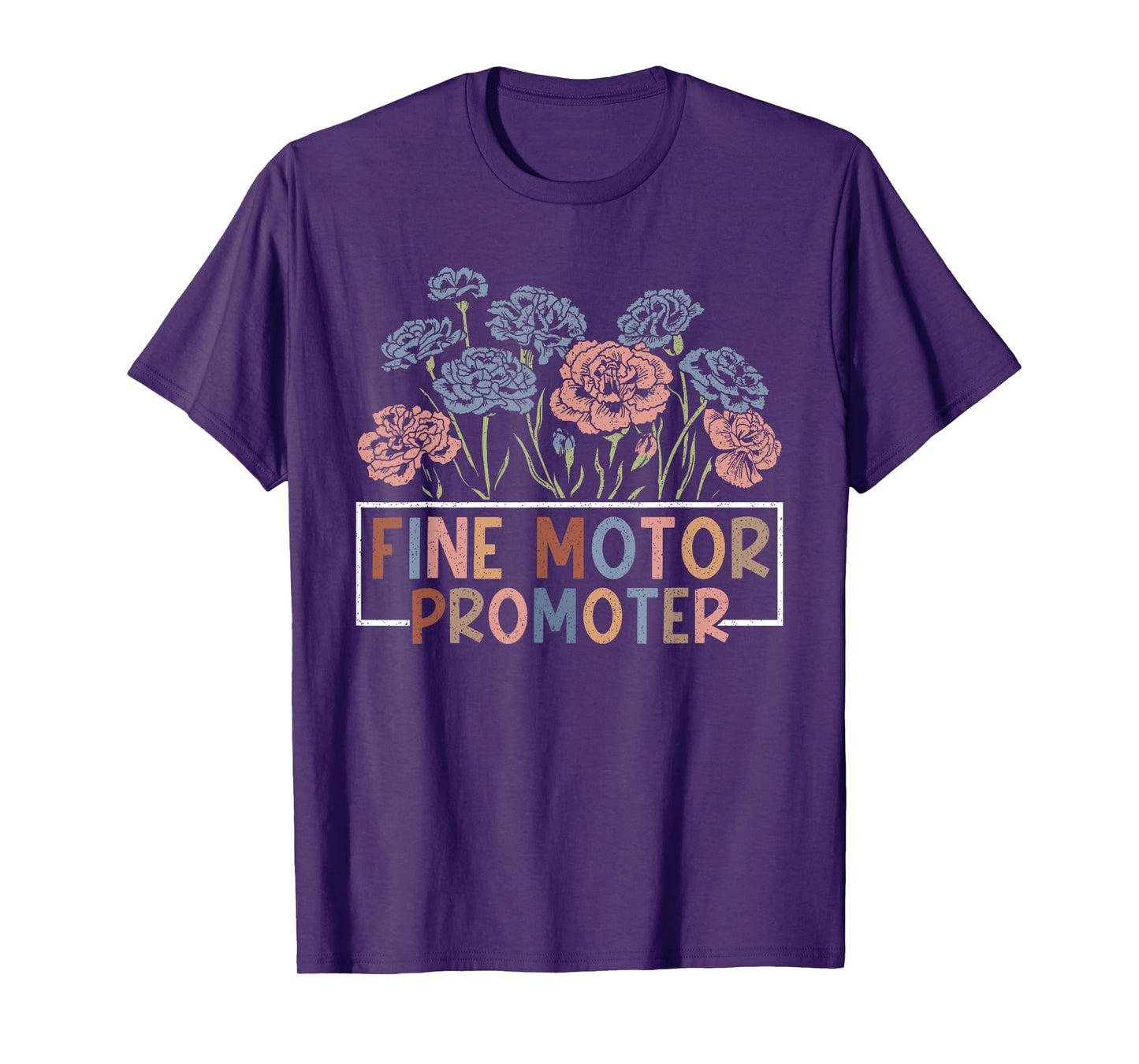 Fine Motor Promoter OT Occupational Therapy Therapist Month T-Shirt