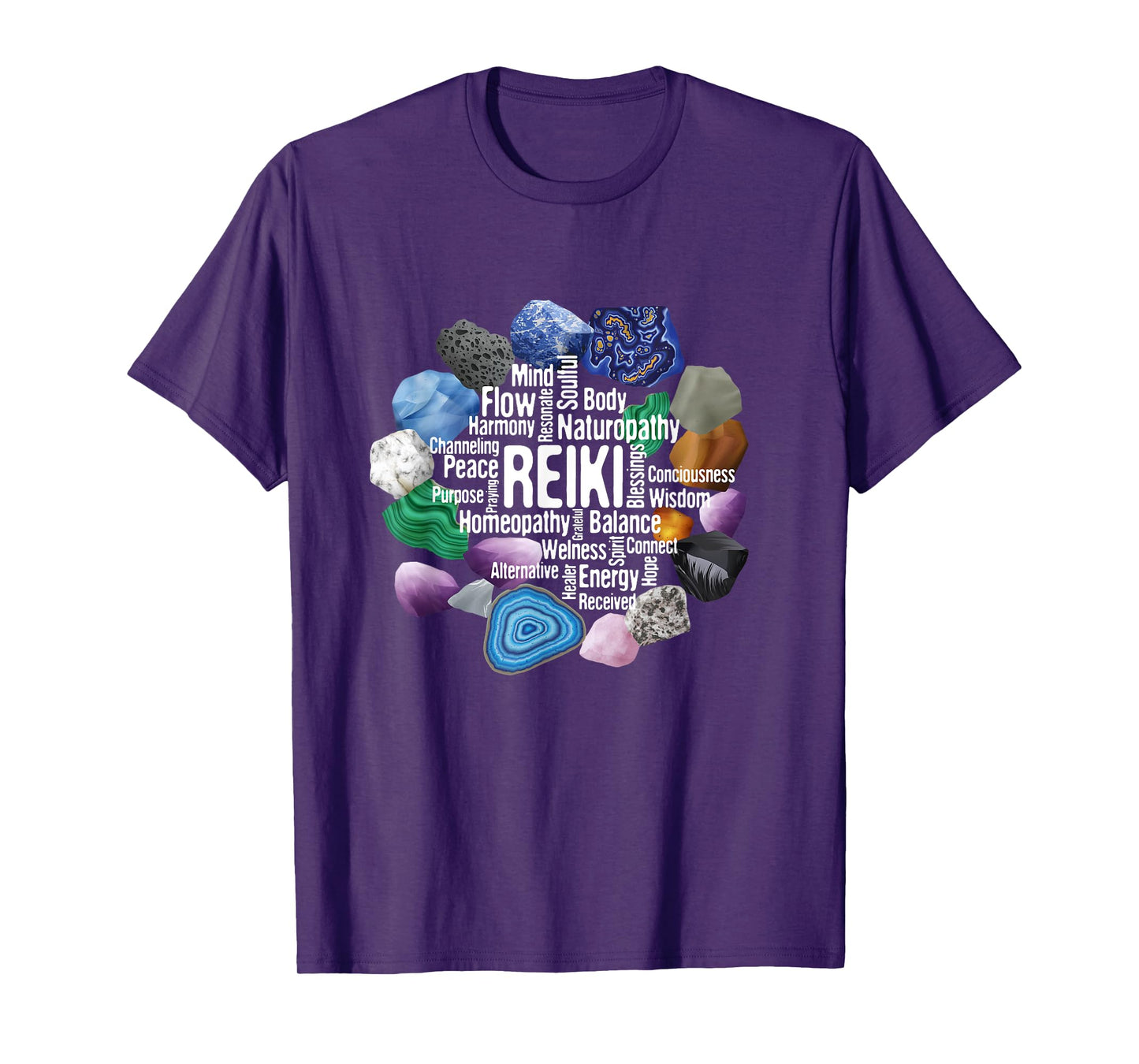 Reiki - Chakra Meditation Holistic Healer Peace Seeker T-Shirt