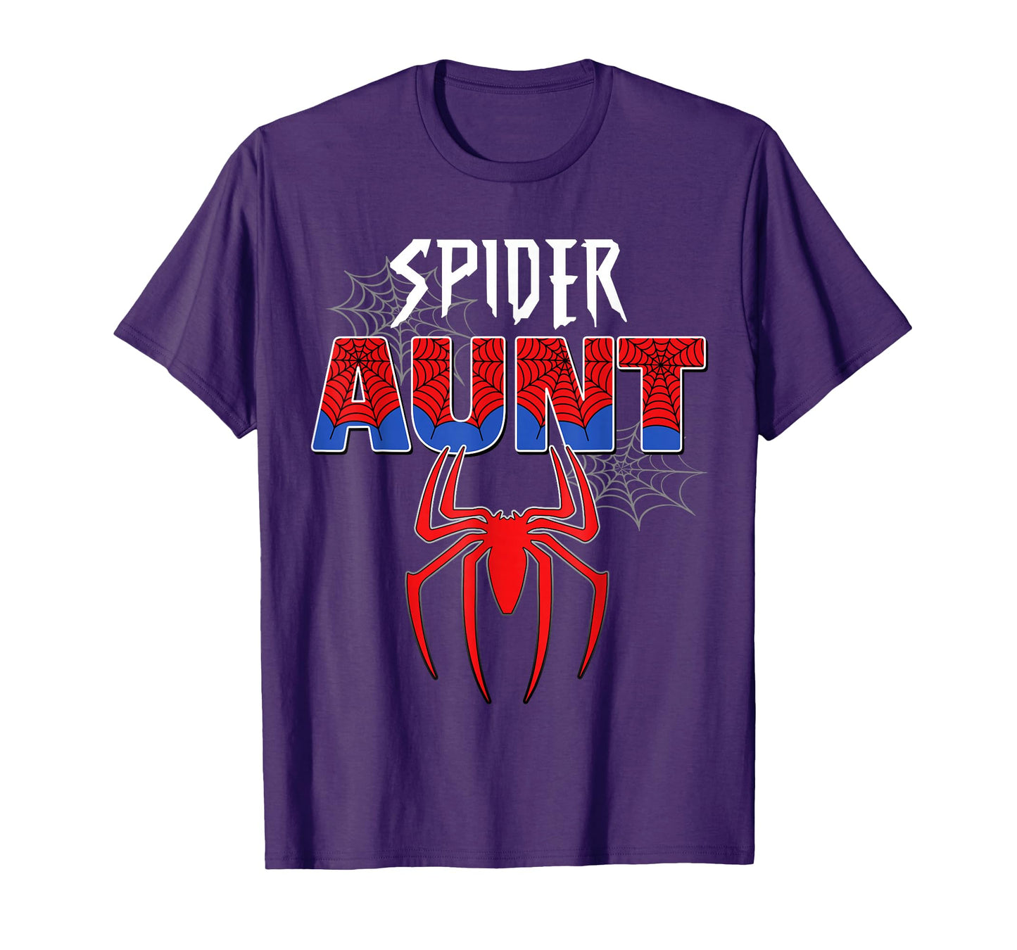 Birthday Party Spider Outfit Spider Aunt Women Girls T-Shirt