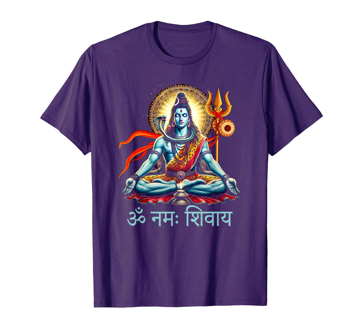Shiva Hindu God Shiva Yoga Meditation Spiritual Religious T-Shirt