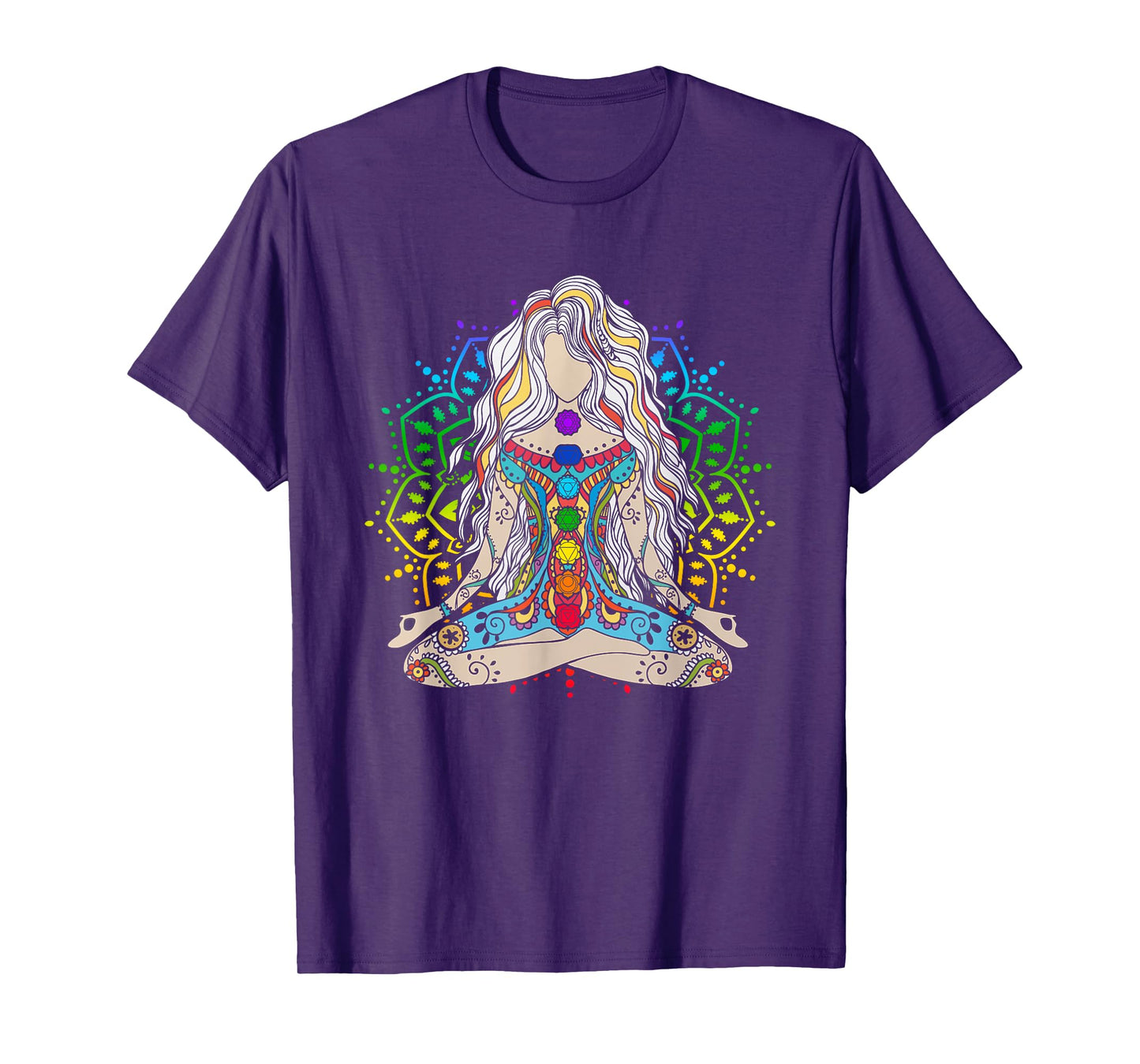 Yoga Meditation Spiritual Body Energy Chakra Buddha T-Shirt