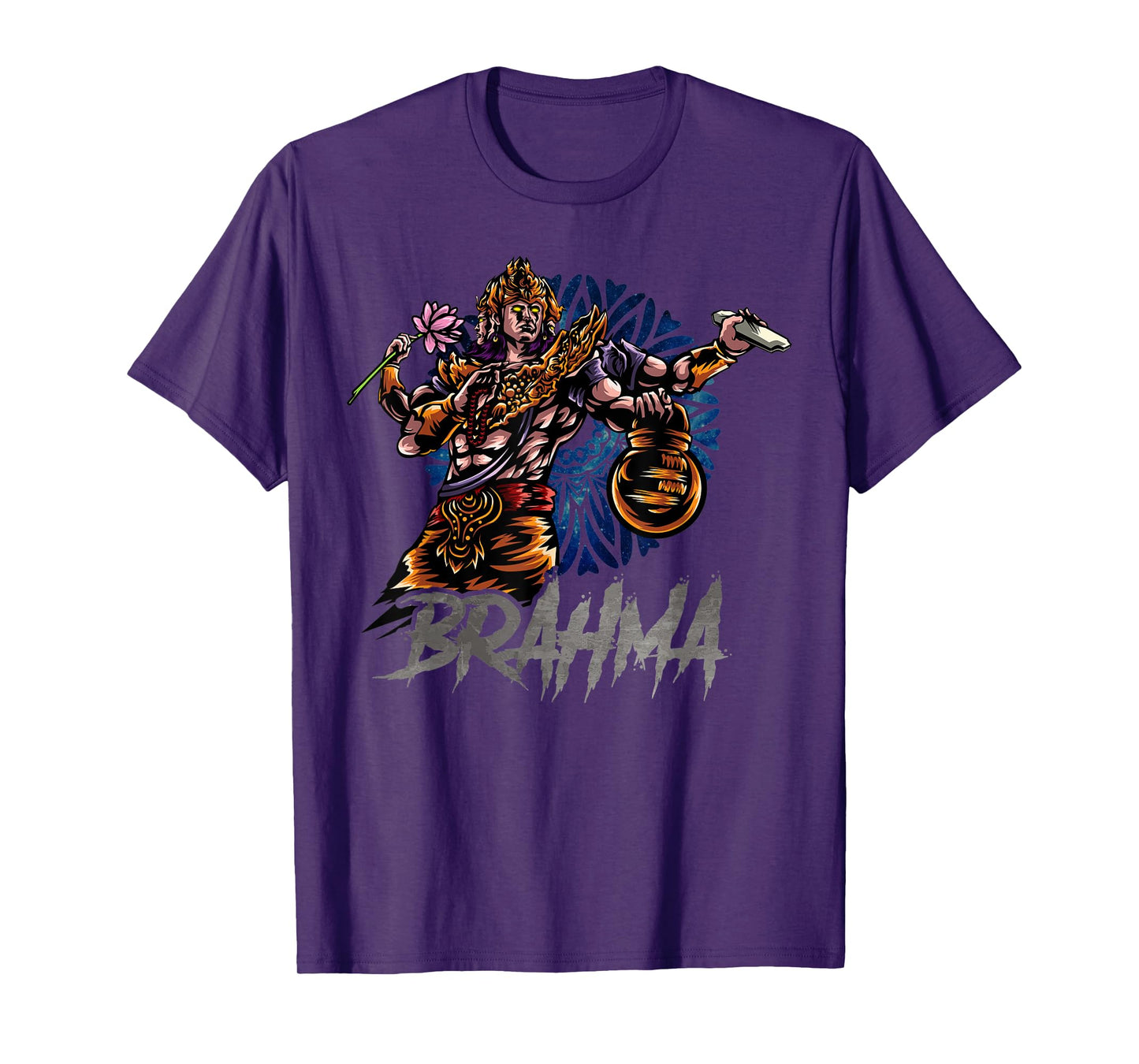 Brahma India Ancient Hindu Mythology Spiritual God T-Shirt