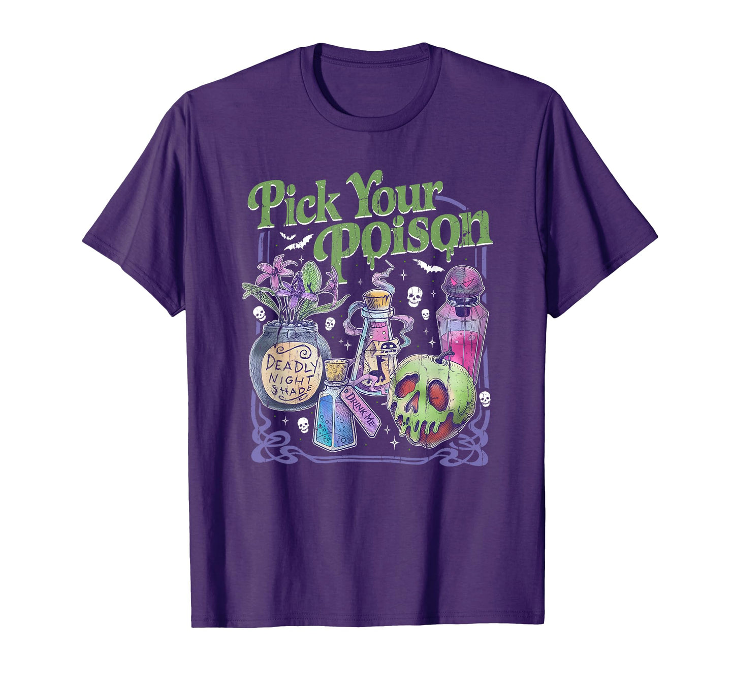 Pick Your Poison, Vintage Princess Halloween T-Shirt