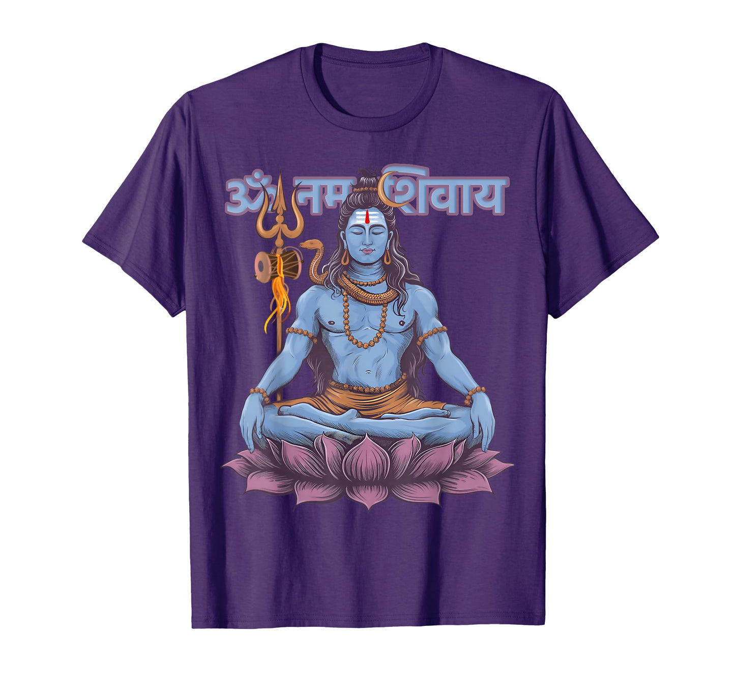 Om Namah Shivaya Mantra Lord Shiva Shivaratri Men Women T-Shirt