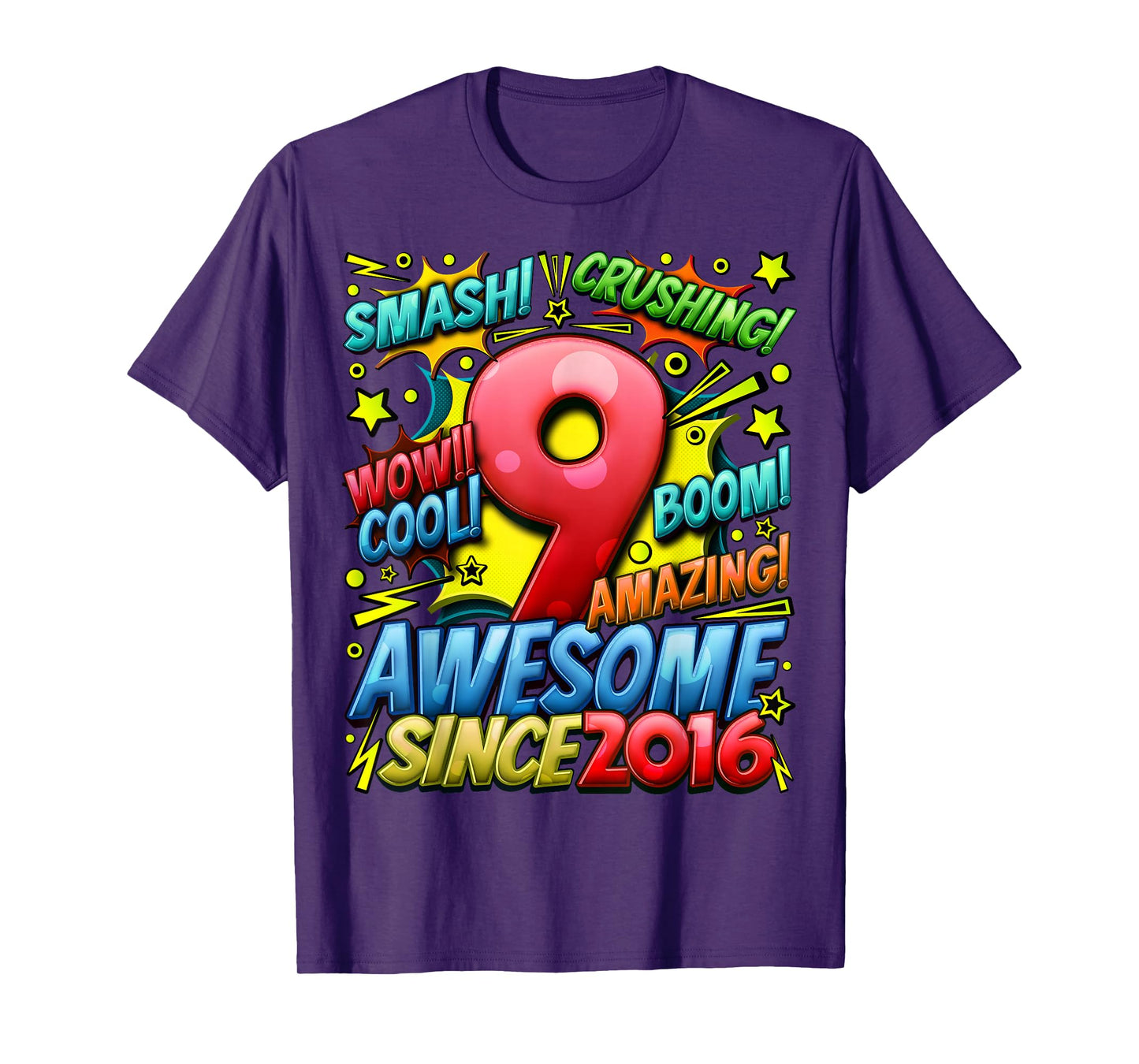 9 Year Old Gifts For Boys 9th Birthday Boy 9 Year Old Boy T-Shirt
