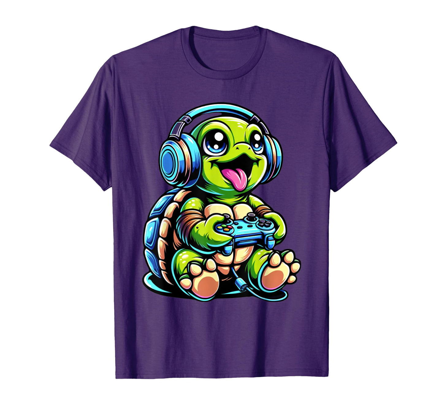 Funny Turtle Gamer Gaming Turtles Video Game T-Shirt