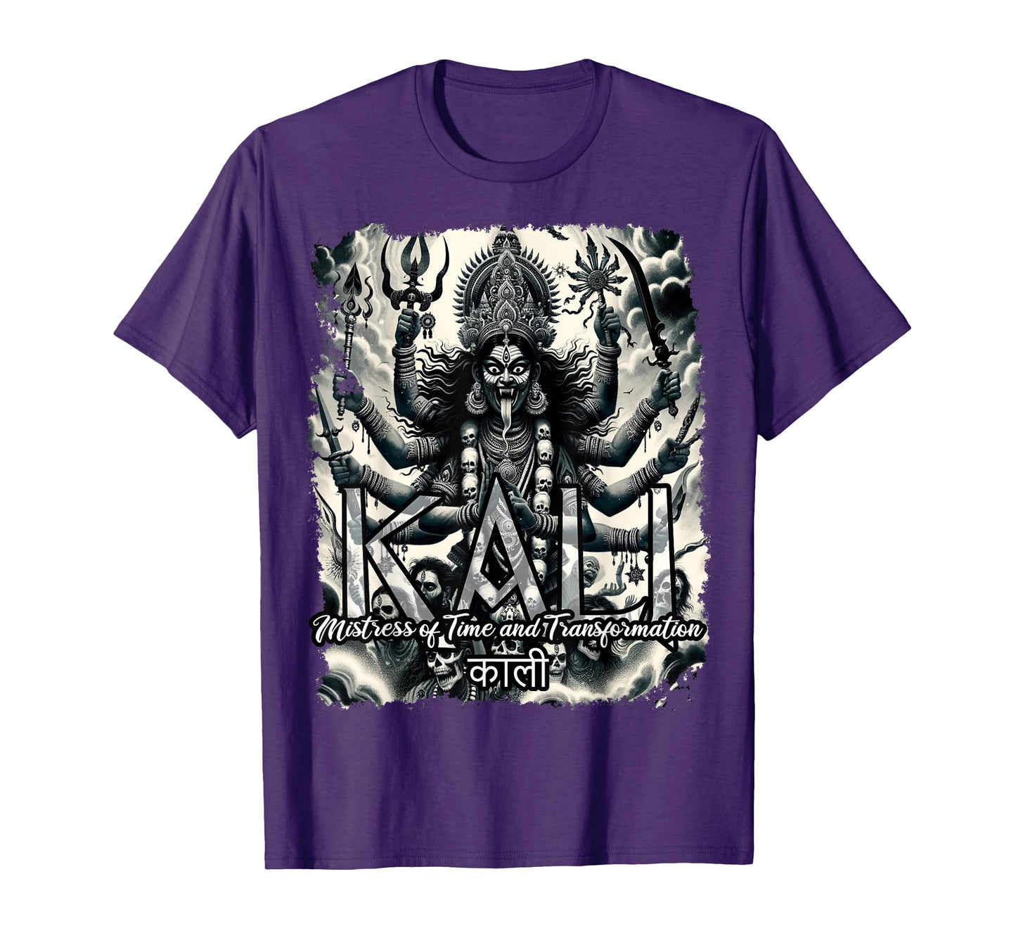 Kali Hinduism Goddess T-Shirt, Small