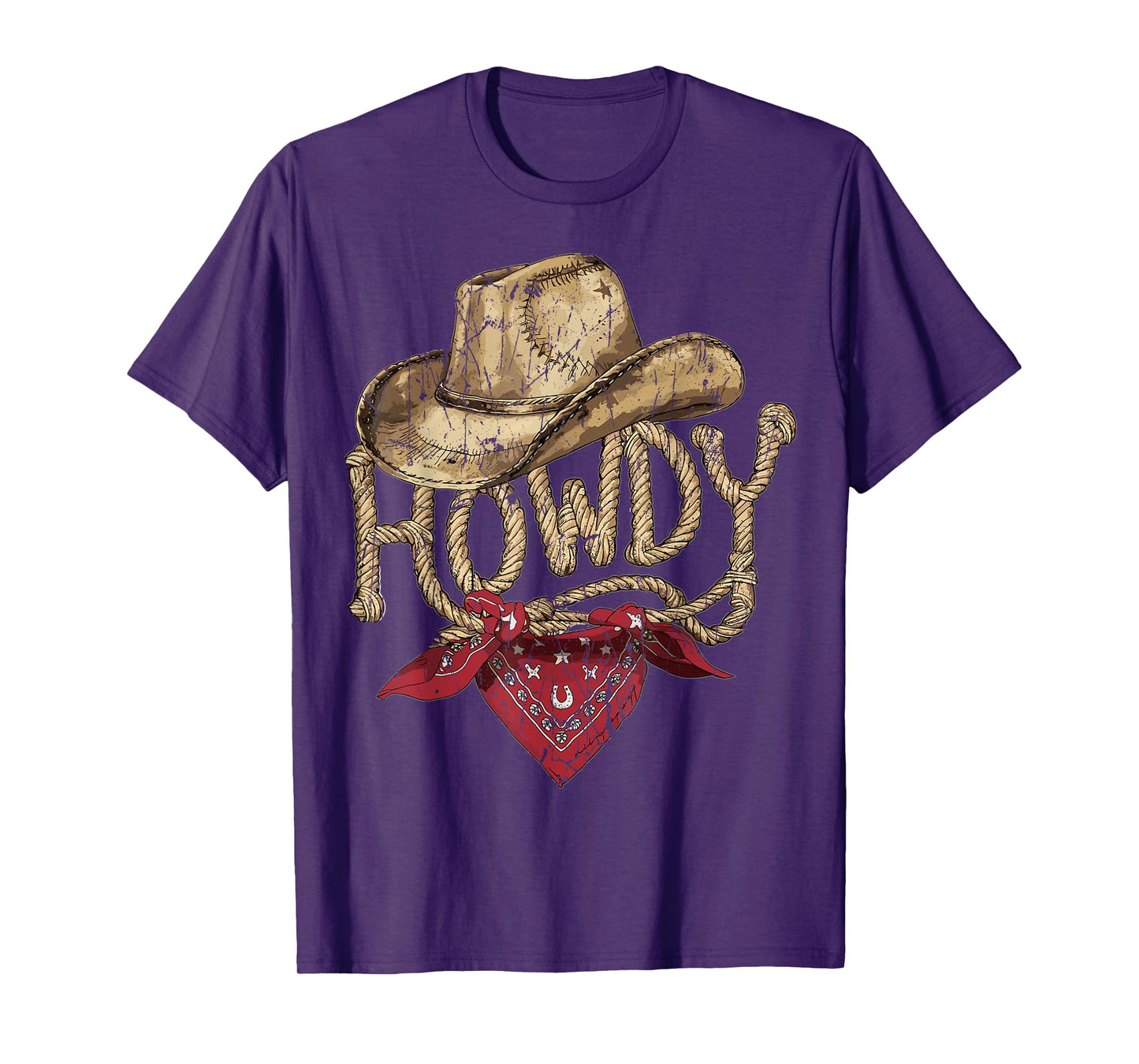 Western Cowboy Birthday Party Howdy Cowboy T-Shirt