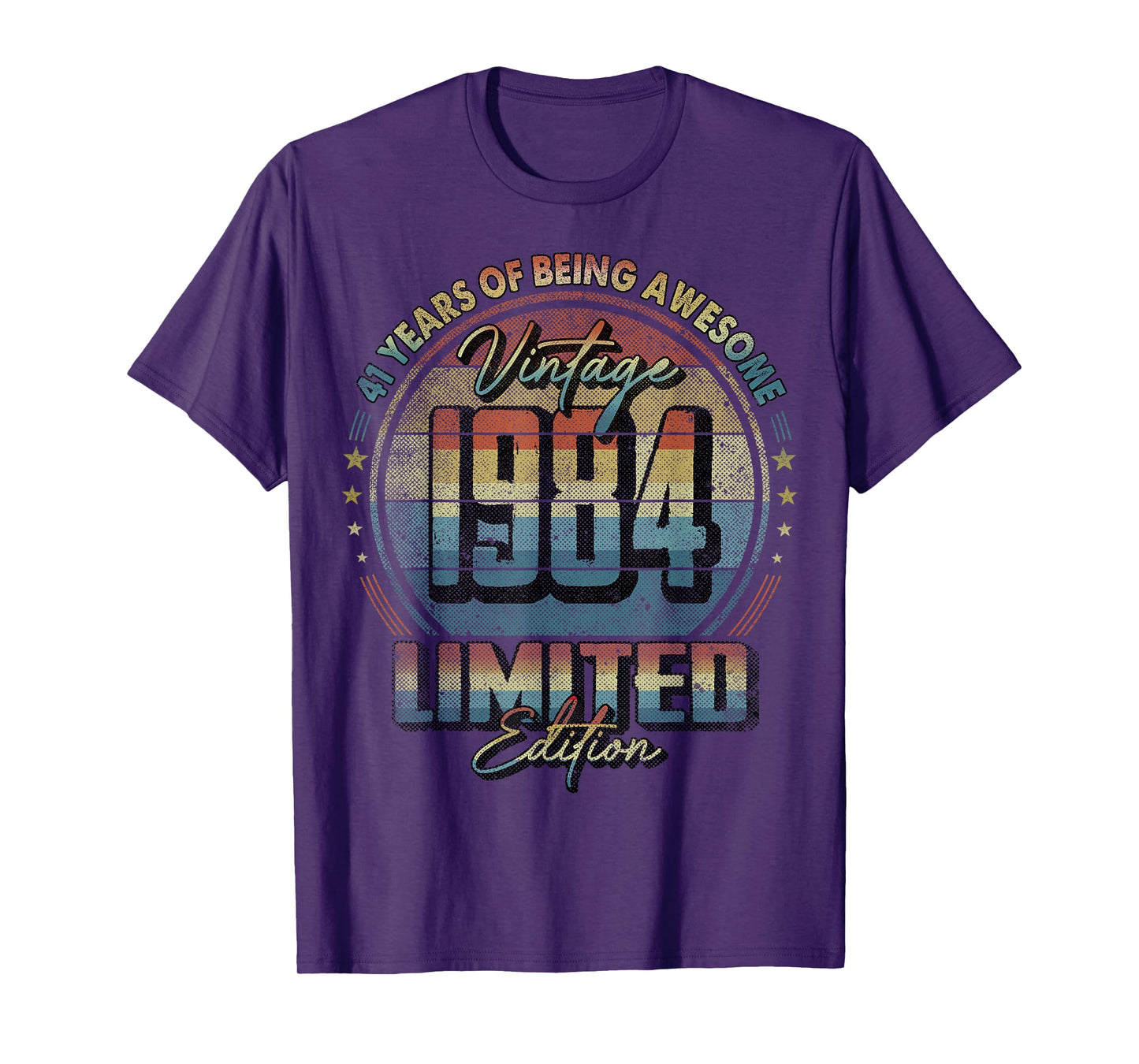 Vintage 1984 Limited Edition Shirt 41 year old 41st Birthday T-Shirt