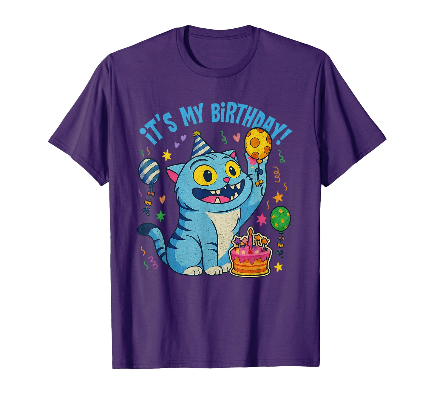 Derpy Cat Birthday Costume, K Pop Inspired Tee T-Shirt