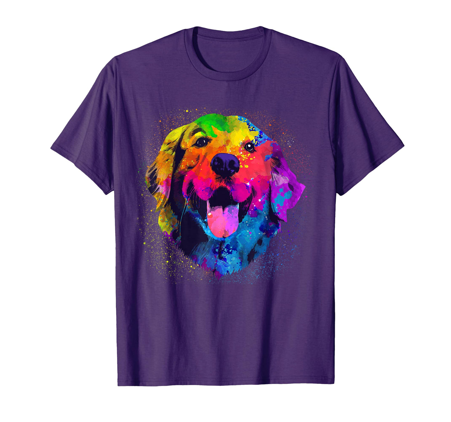 Golden Retriever Art For Men Women Golden Retriever Lover T-Shirt