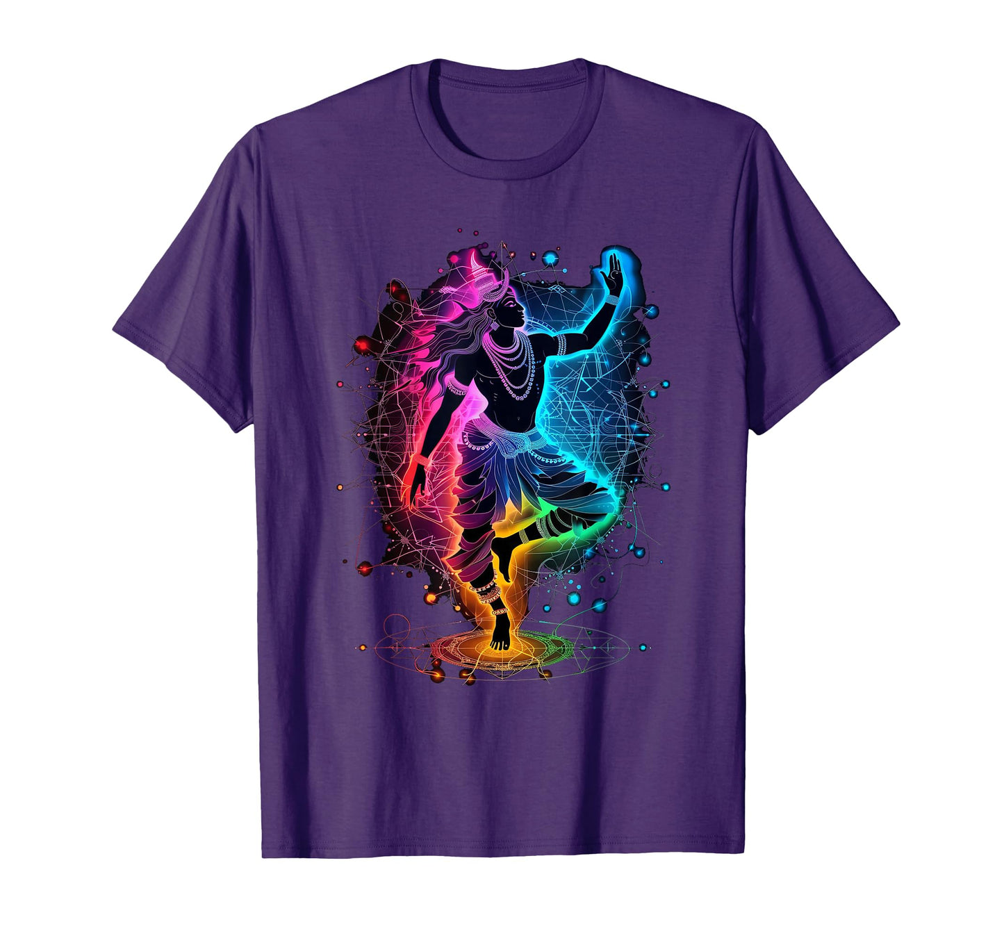 Shiva spiritual hindu god tandava dance yoga meditation T-Shirt