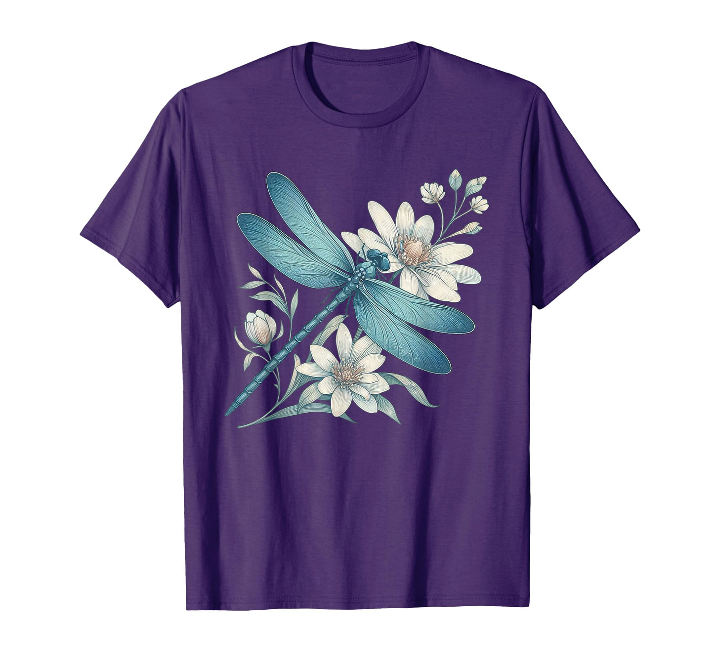 Dragonfly Casual Summer Women T-Shirt