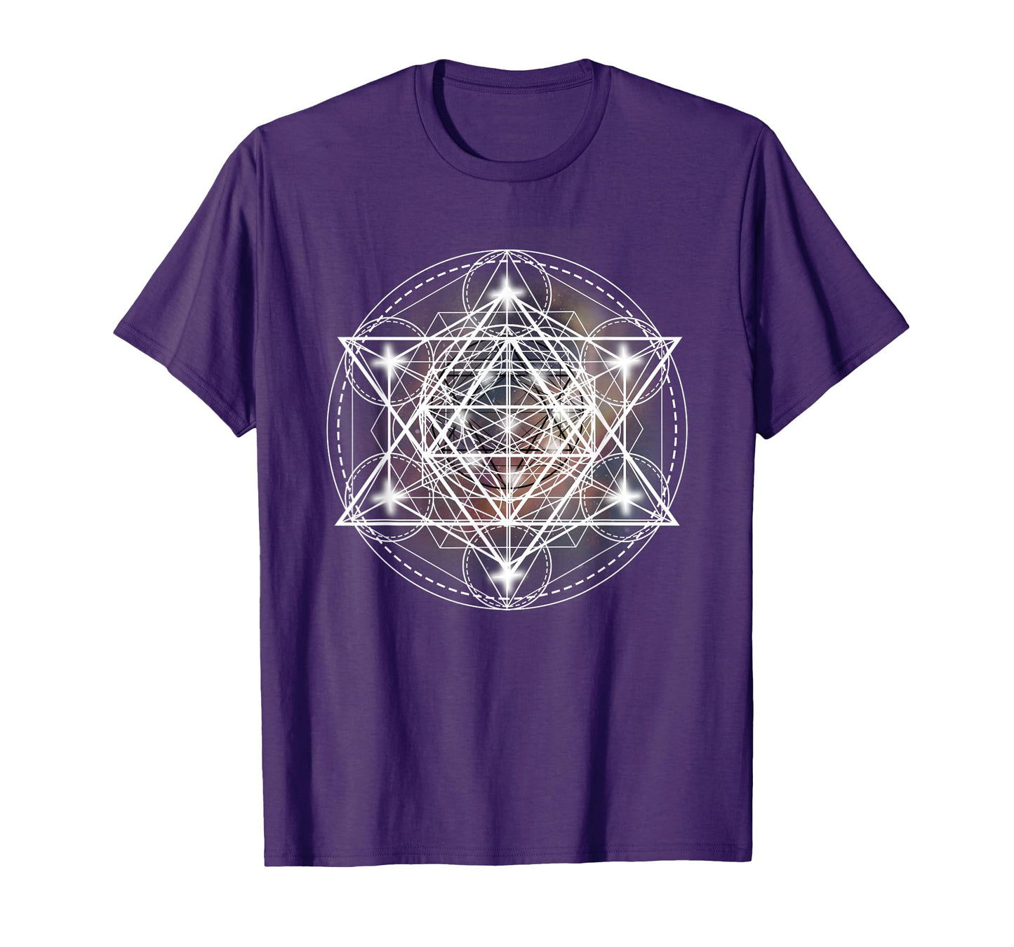 Metatron Cube Sacred Geometry Shirt - Spiritual Yoga T-Shirt