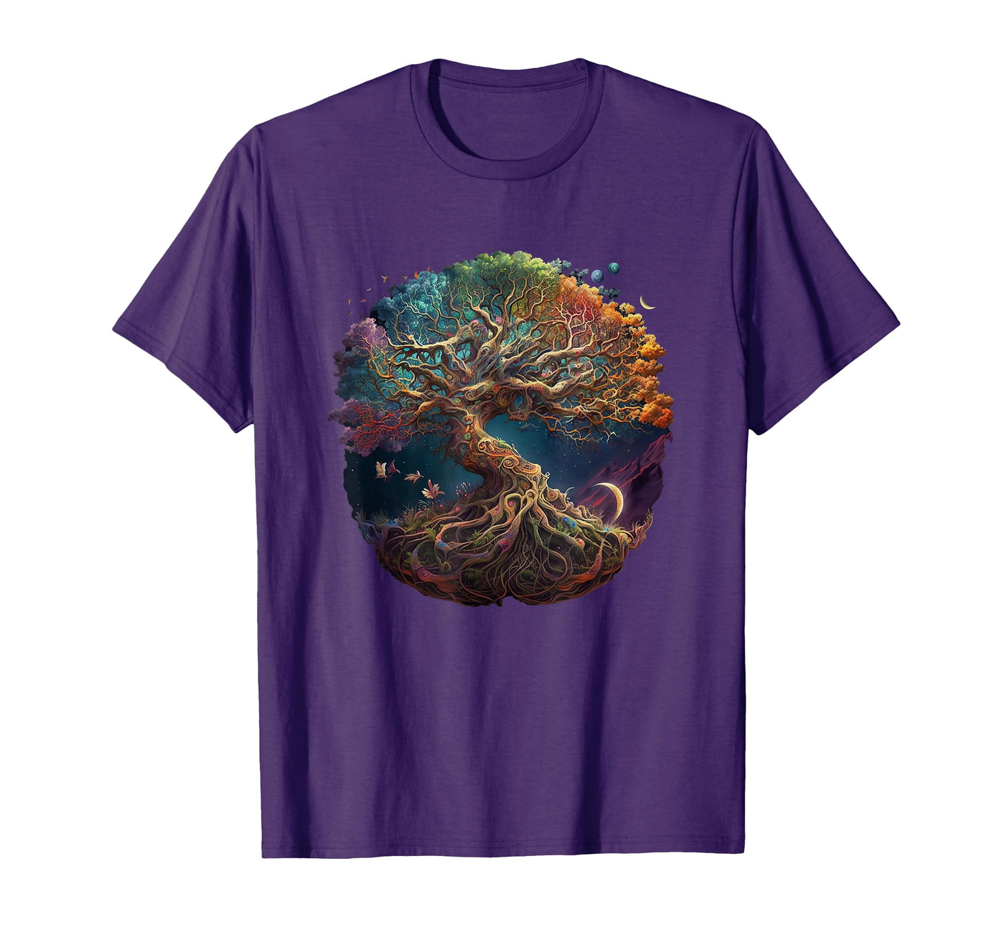 Tree Of Life Gift The Tree Of Life Meditation T-Shirt